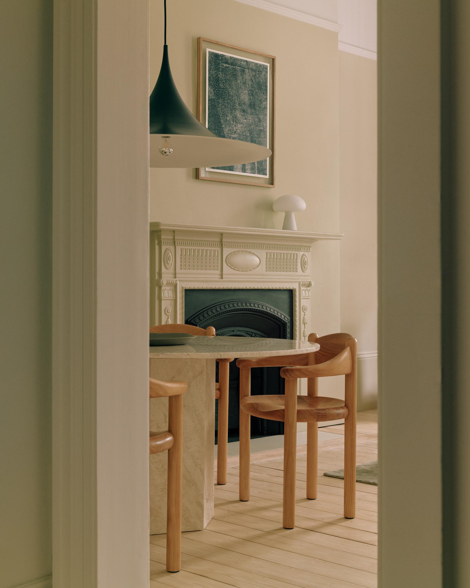 EPIC Cream Travertine Table