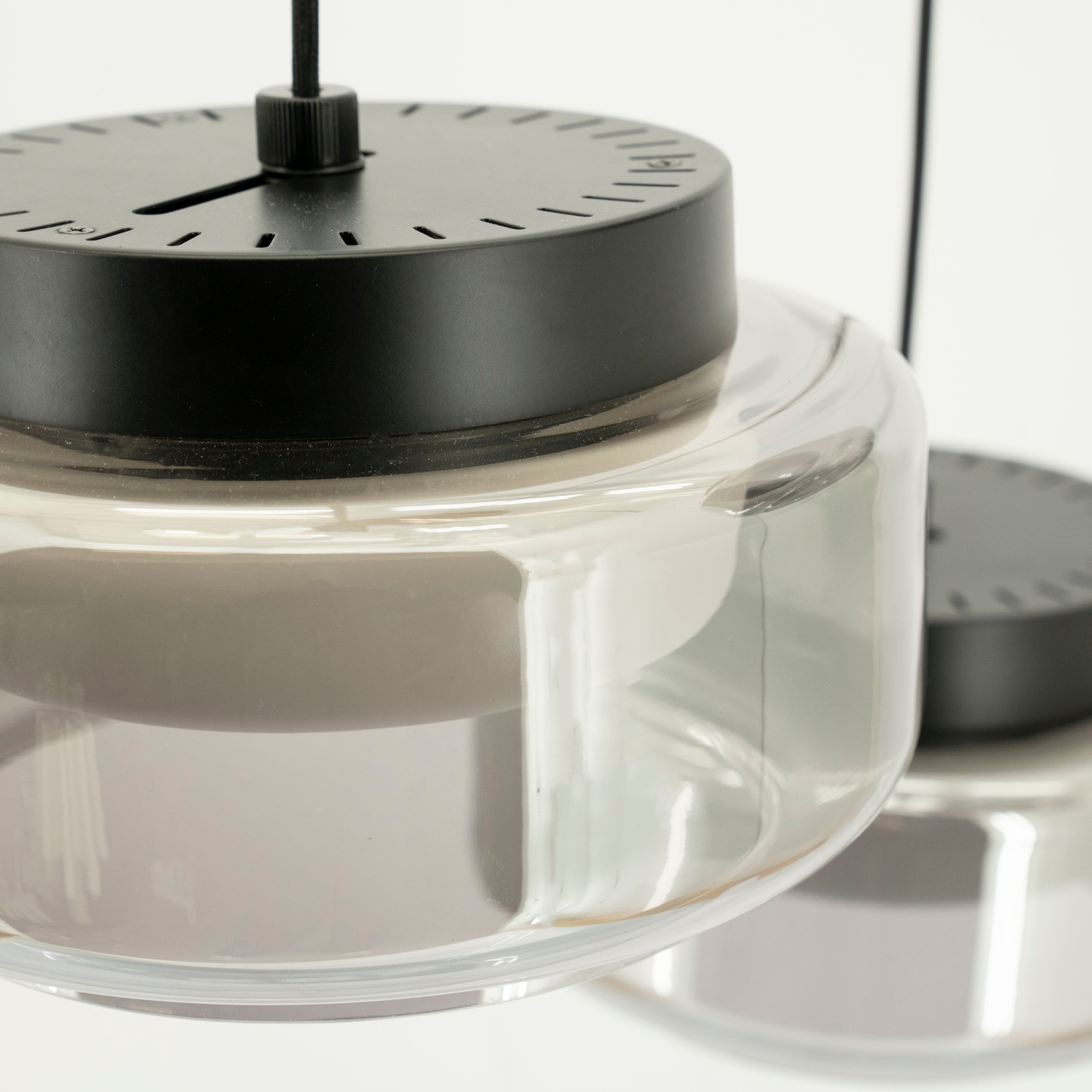 Lustr PIVOT skleněný