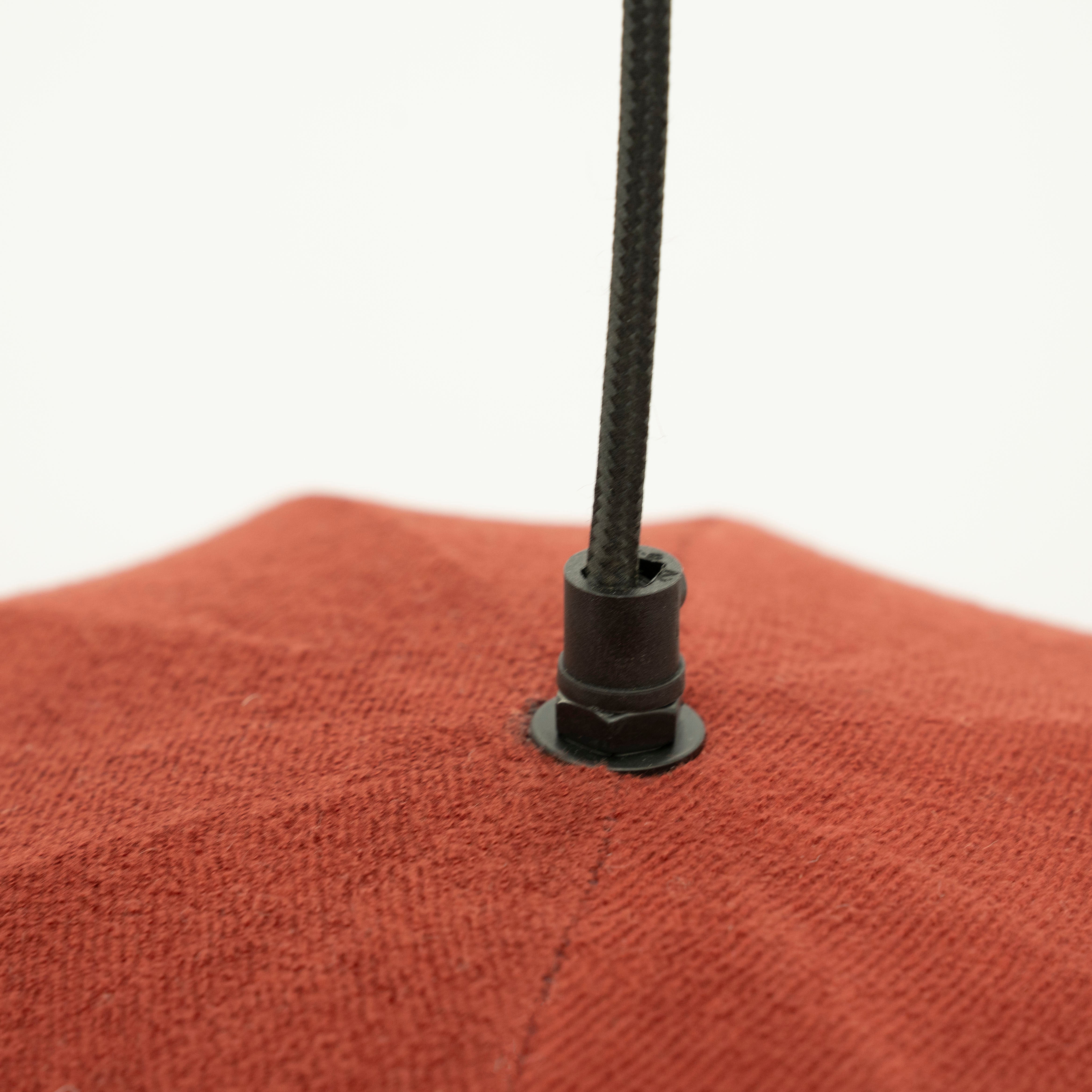 Závěsné svítidlo VINTA burgundské