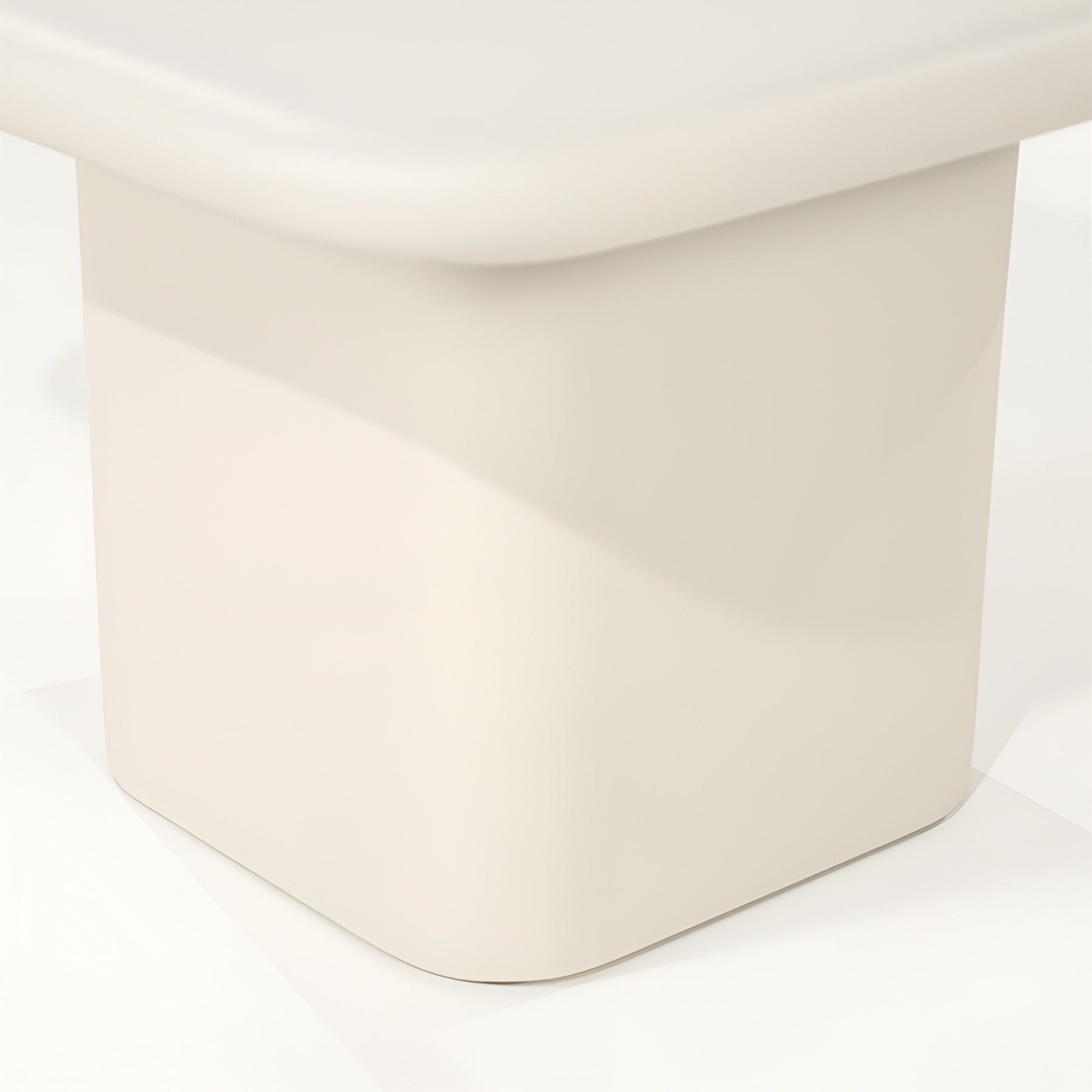 SIMINTO Cream Side Table