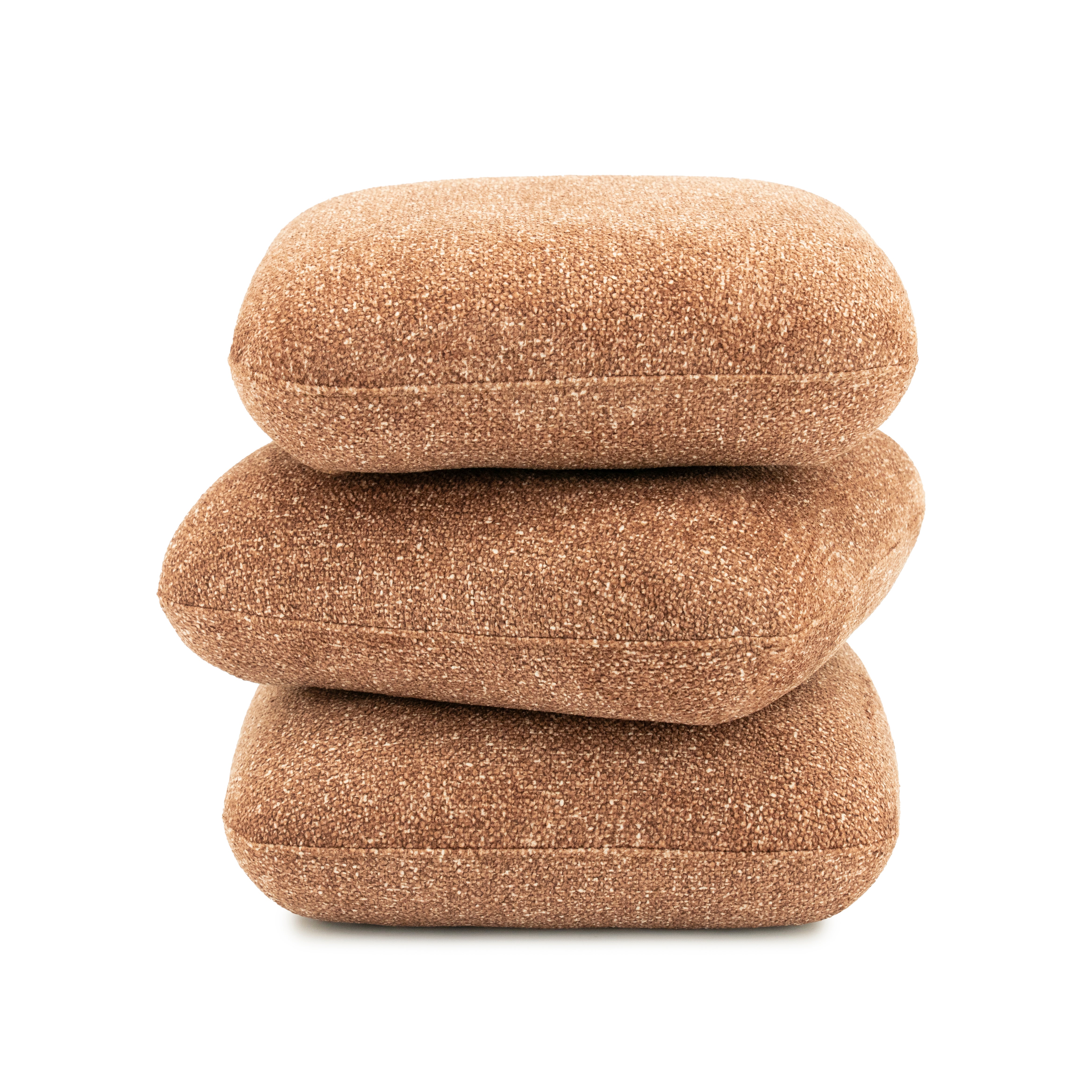 Puf PILLOWSCAPE karamelový