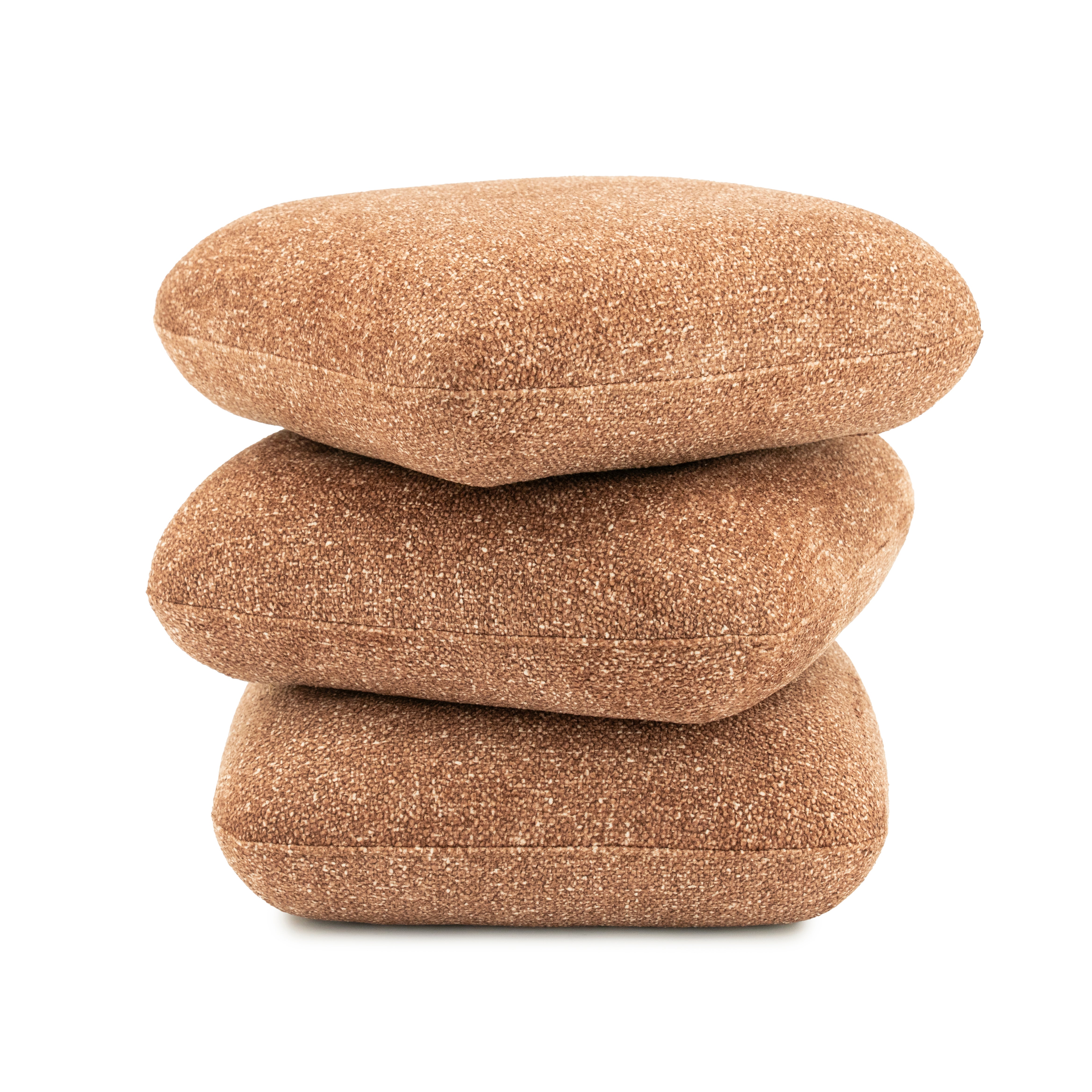 Puf PILLOWSCAPE karamelový