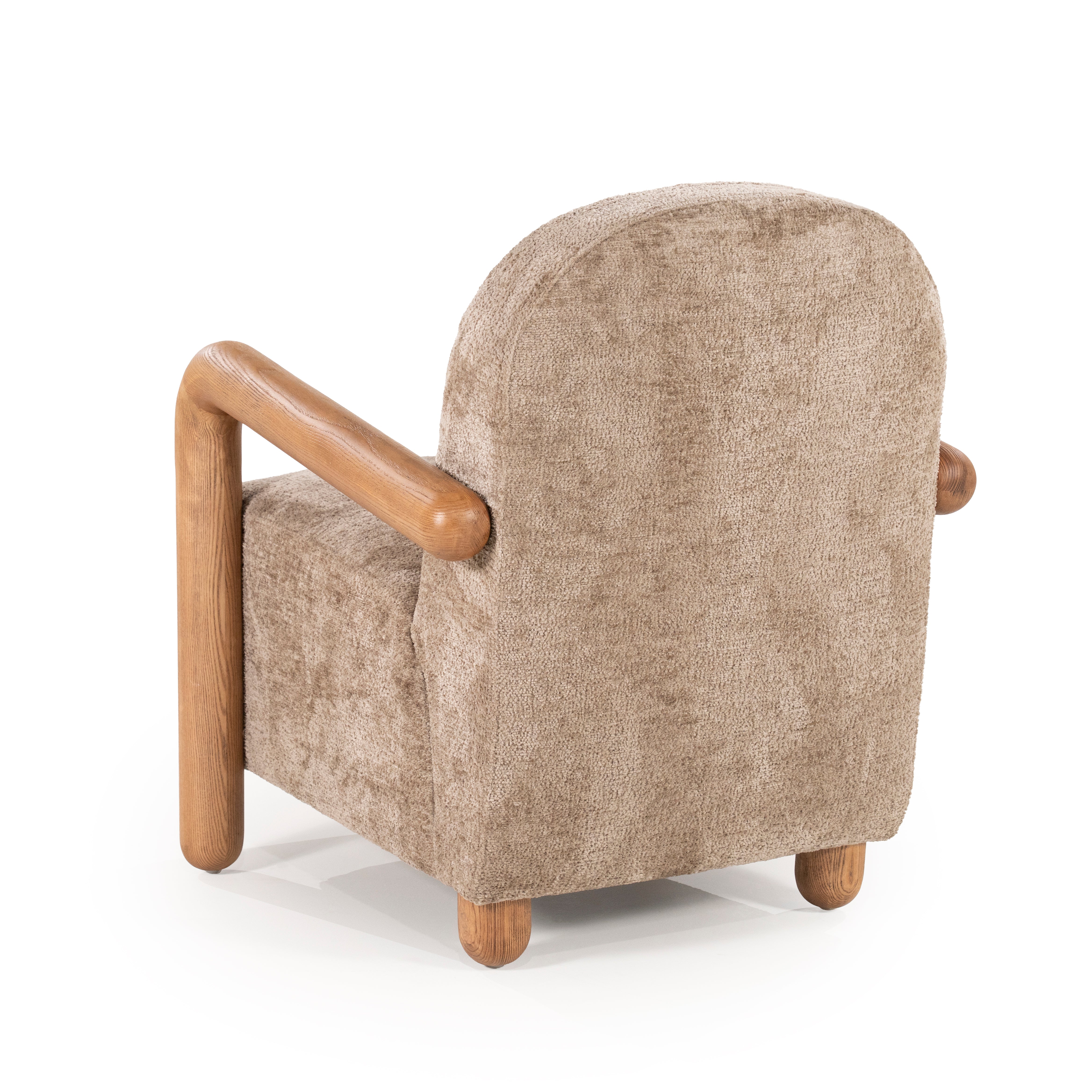 RETROVA Beige Armchair
