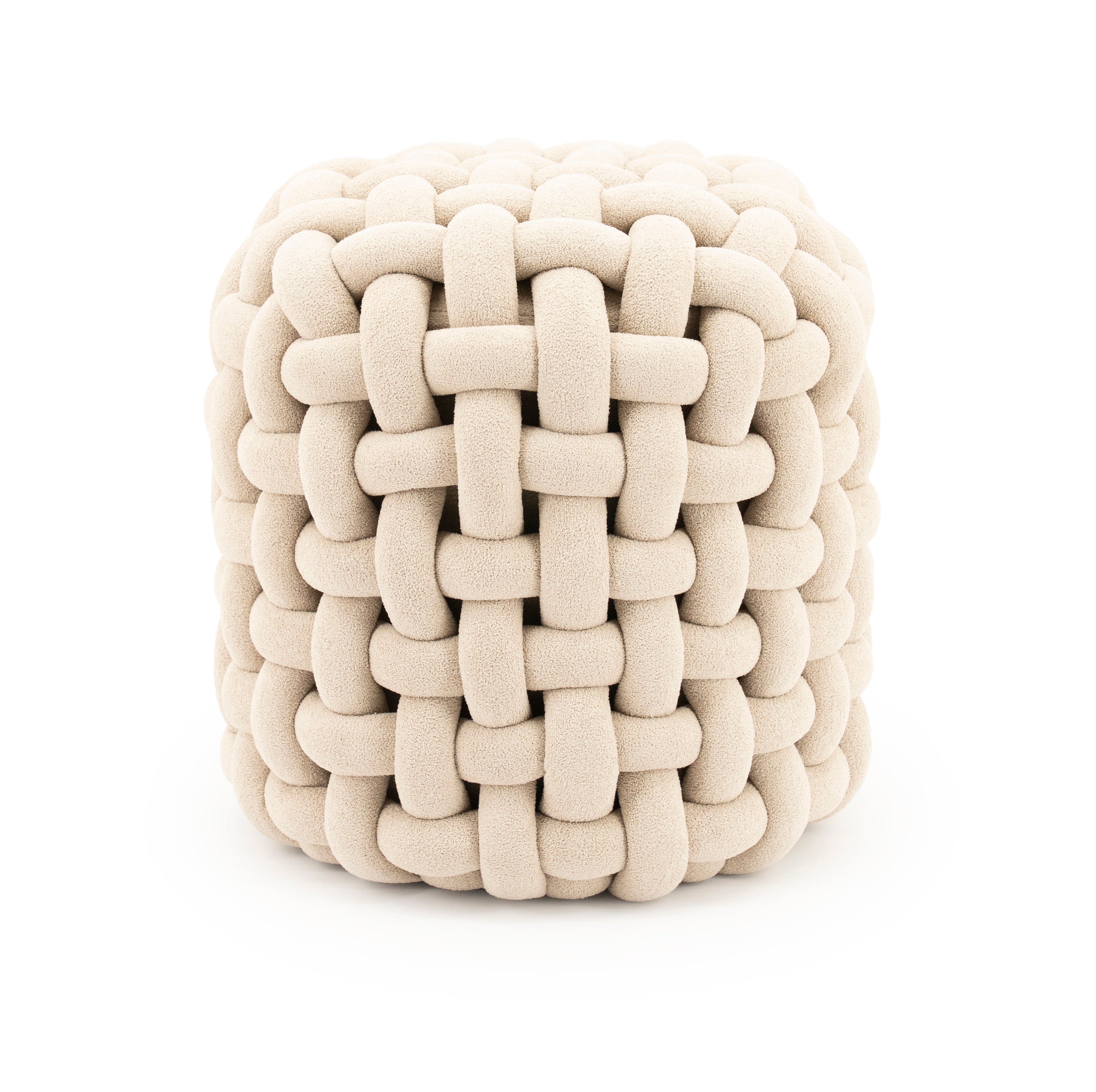 POOFIE Cream Pouf