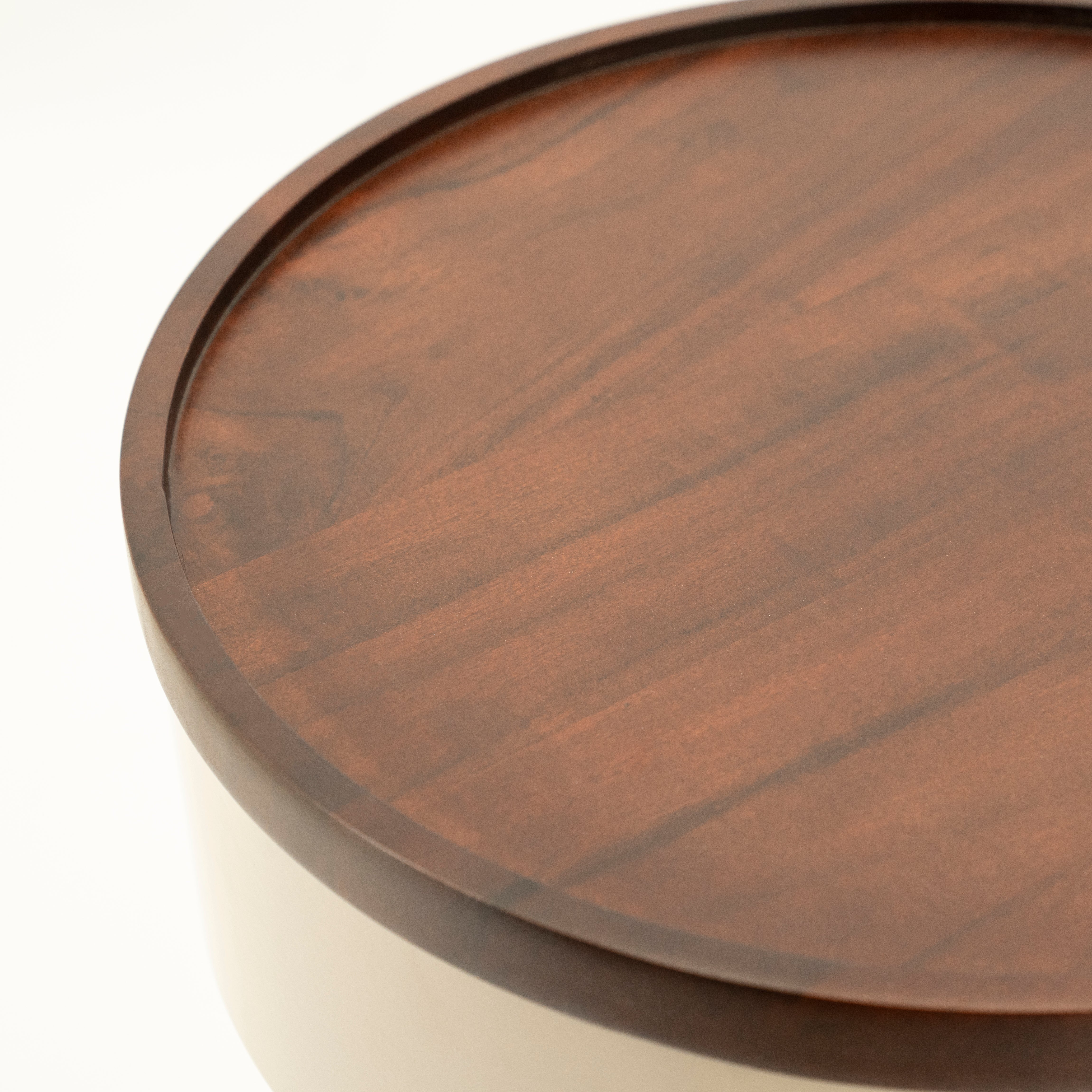 Boční stolek TONDO béžový