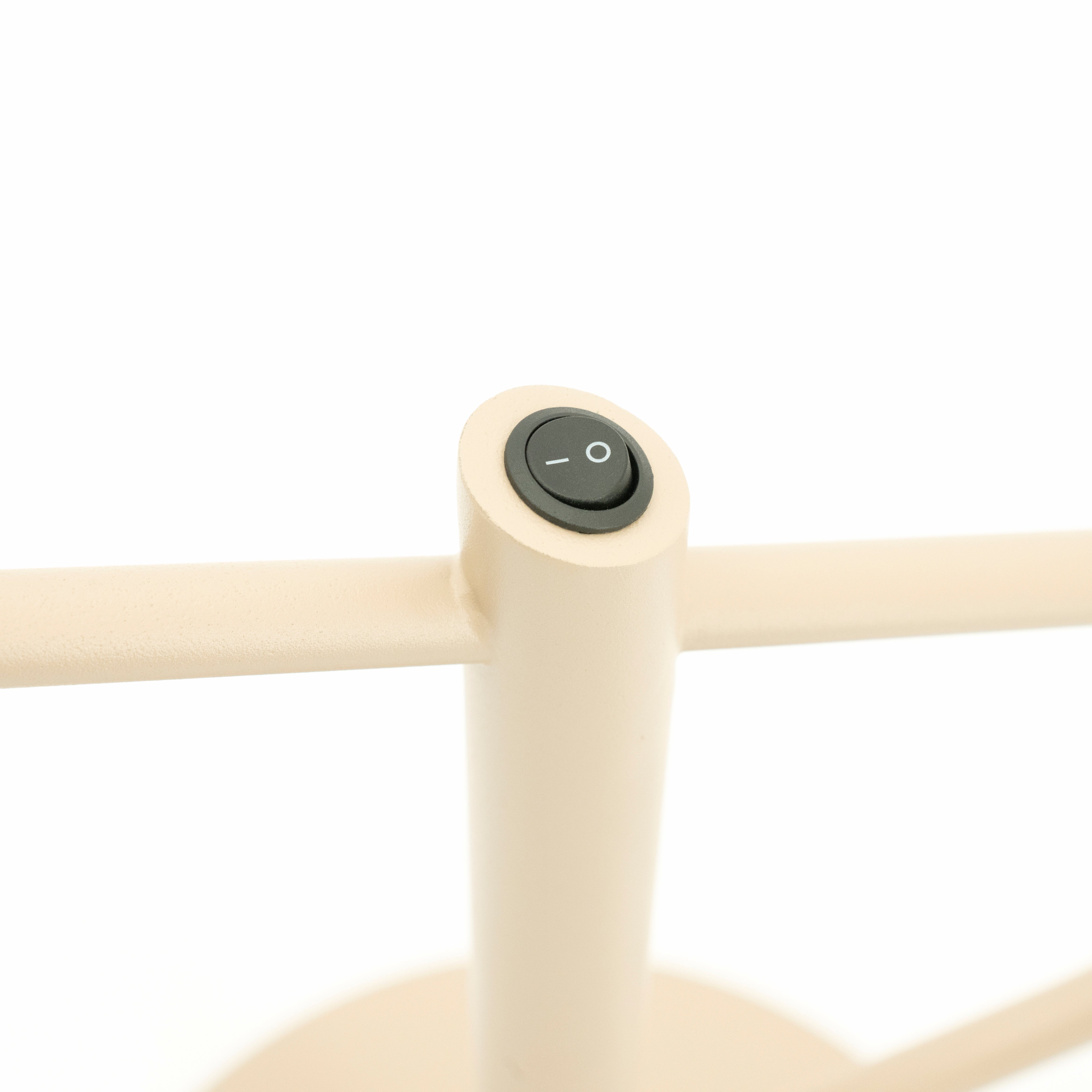 Stolní lampa CAPA krémová