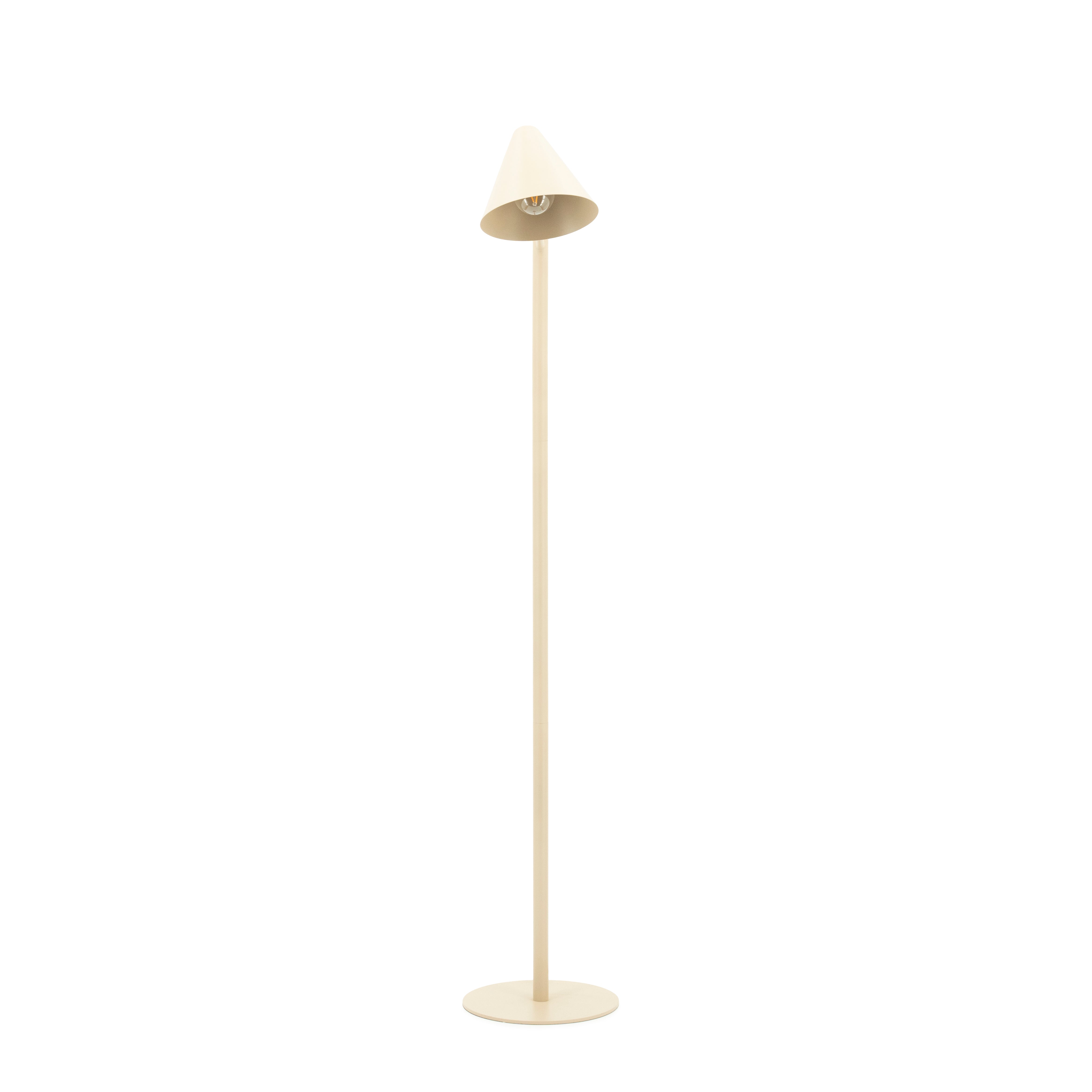Podlahová lampa CAPA krémová