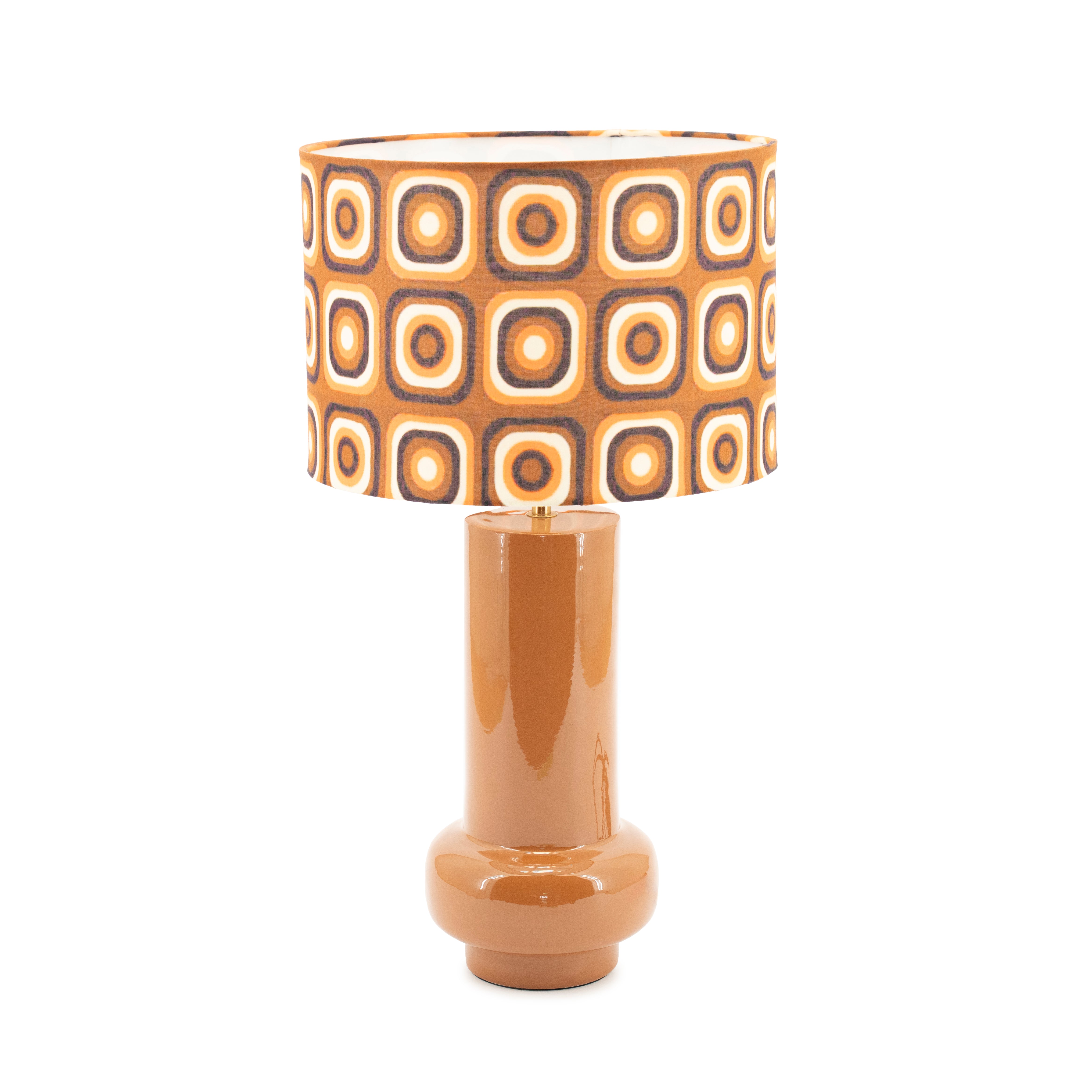 Stolní lampa ORBIT terakota
