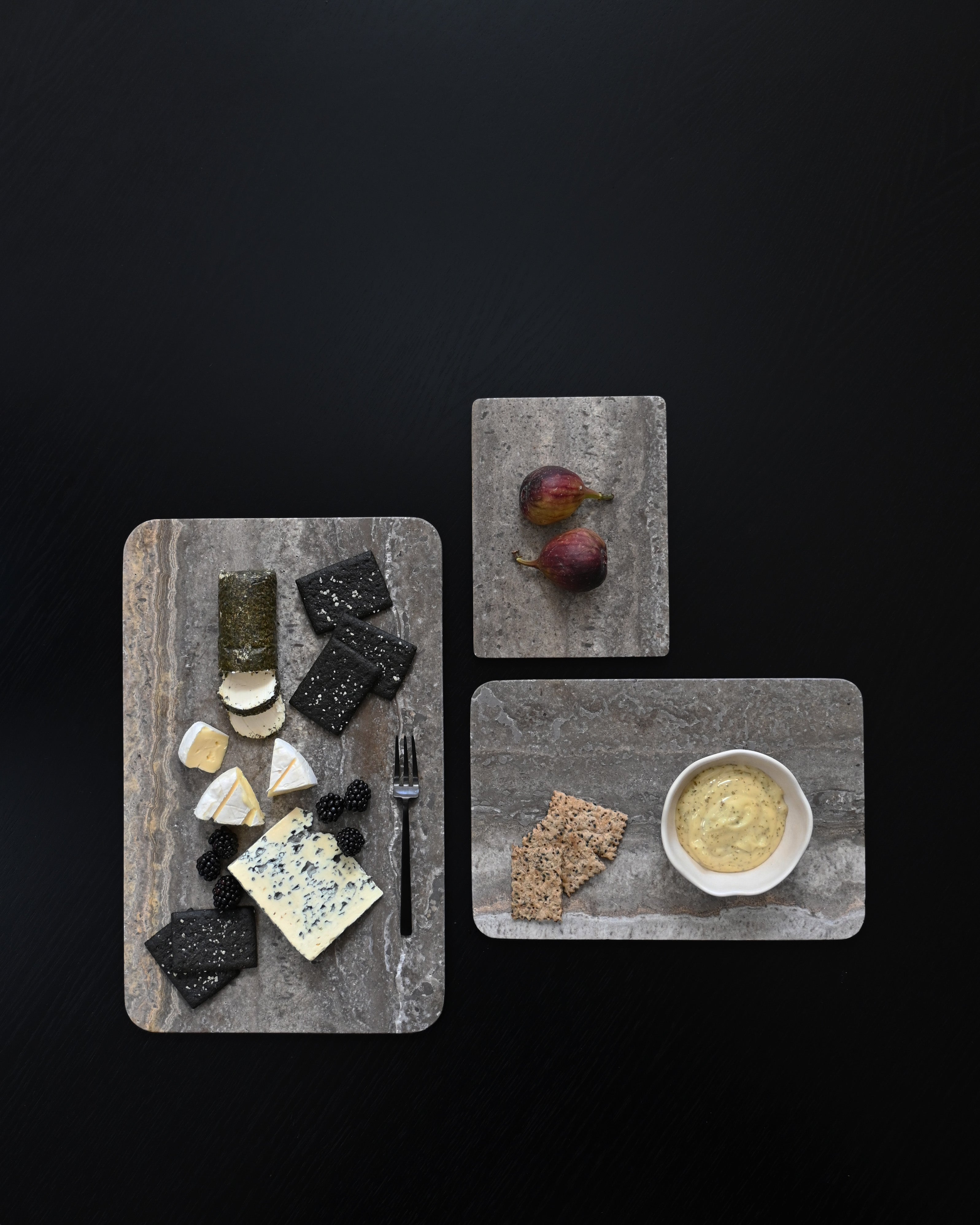 Sada dezertních vidlic KOGEI černá