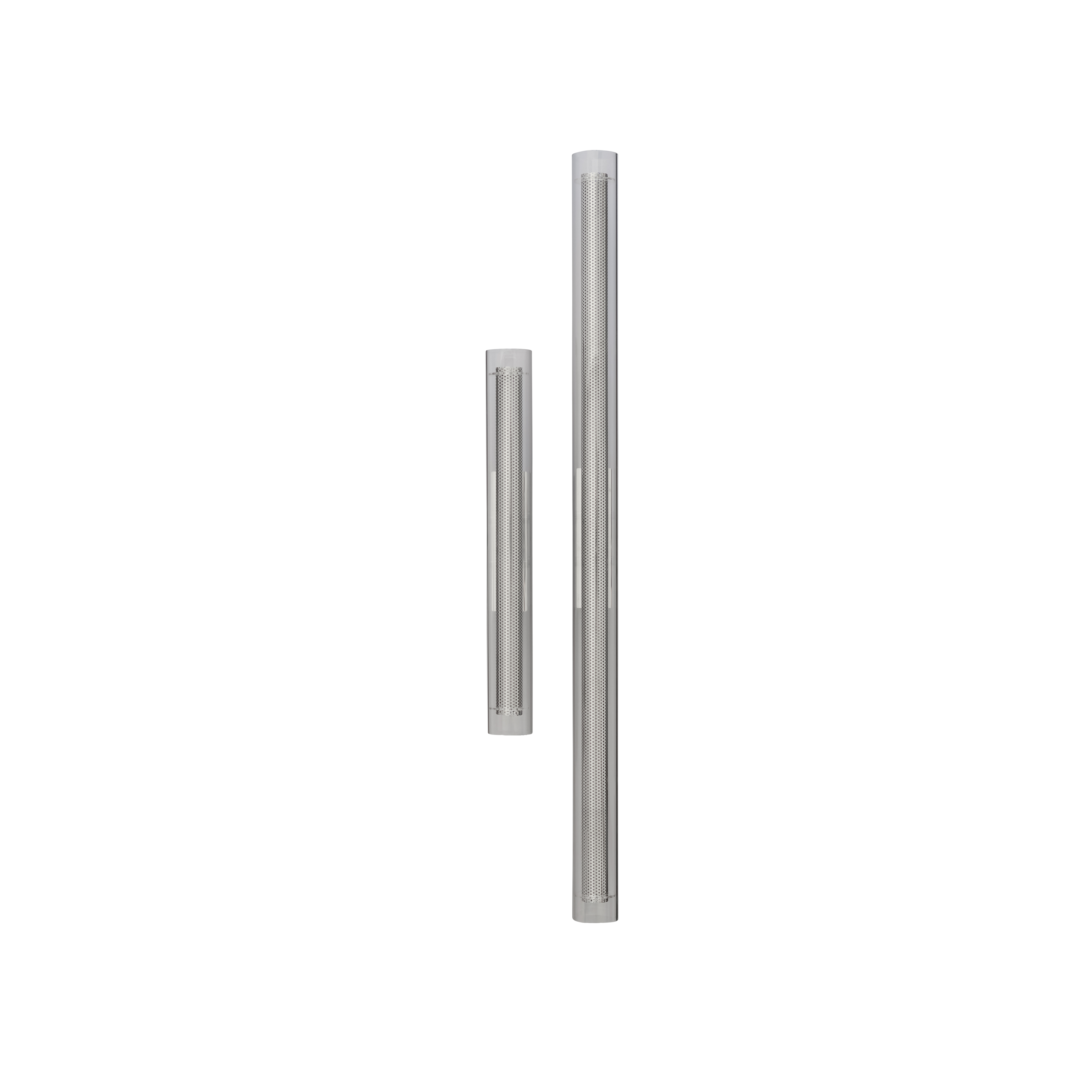 Nástěnná lampa FRAME stříbrná