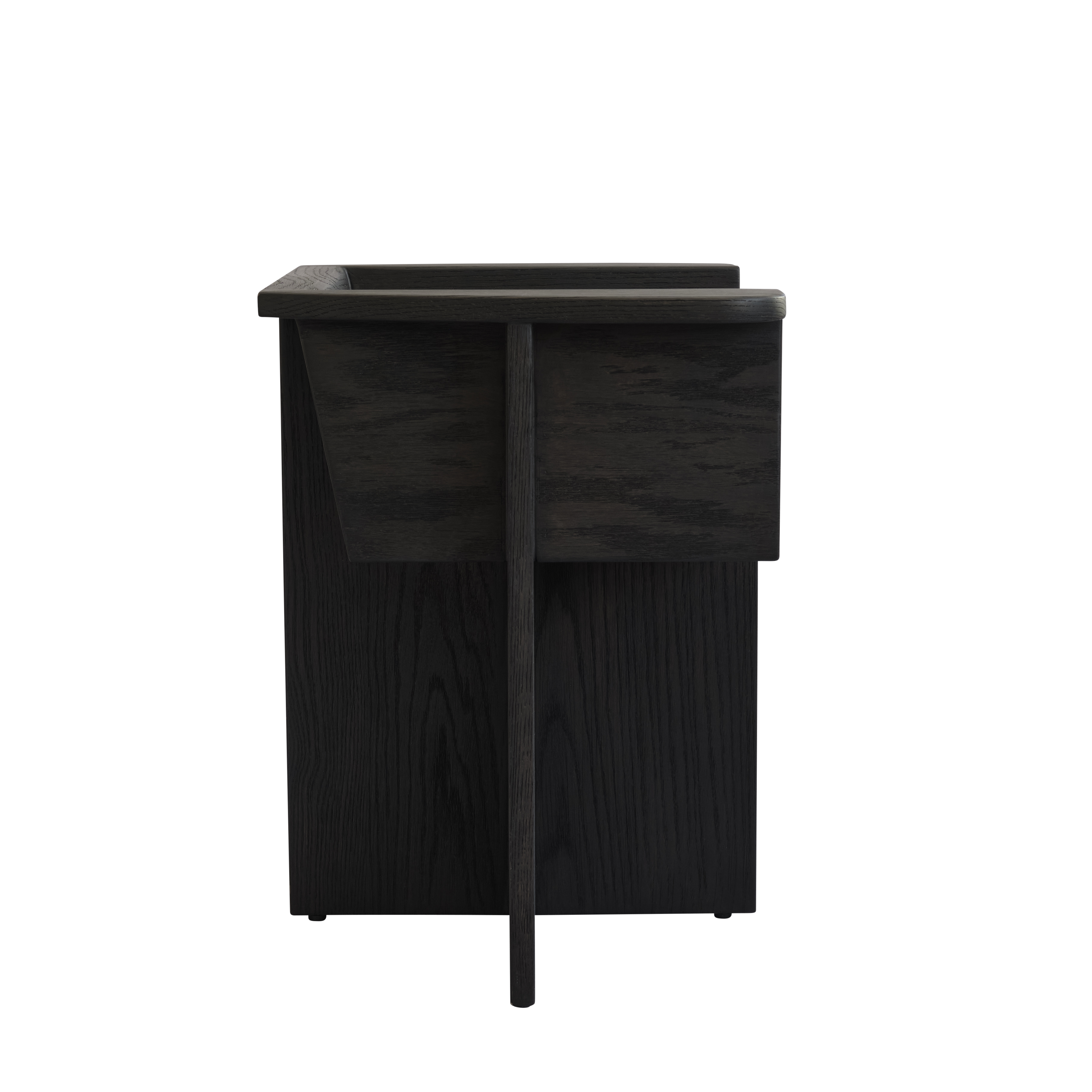 BRUTUS Chair black oak