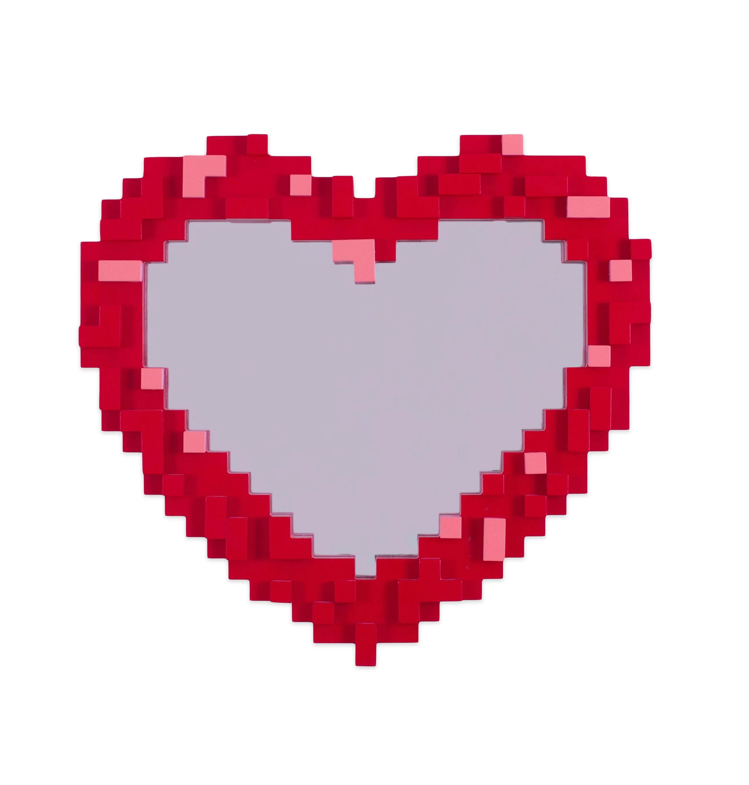 Lustr PIXEL - SRDCE červený