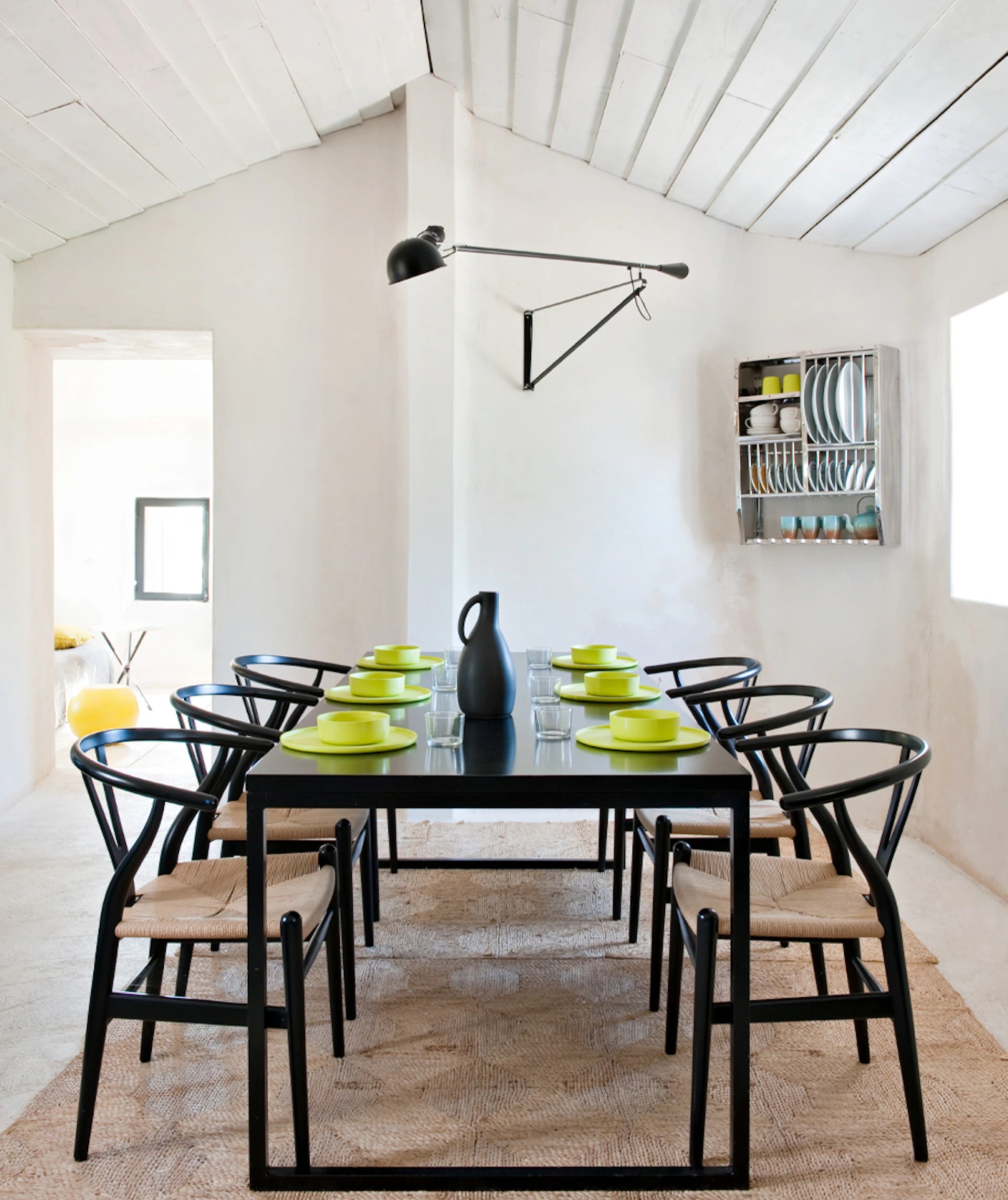 Wall lamp with arm 265 black