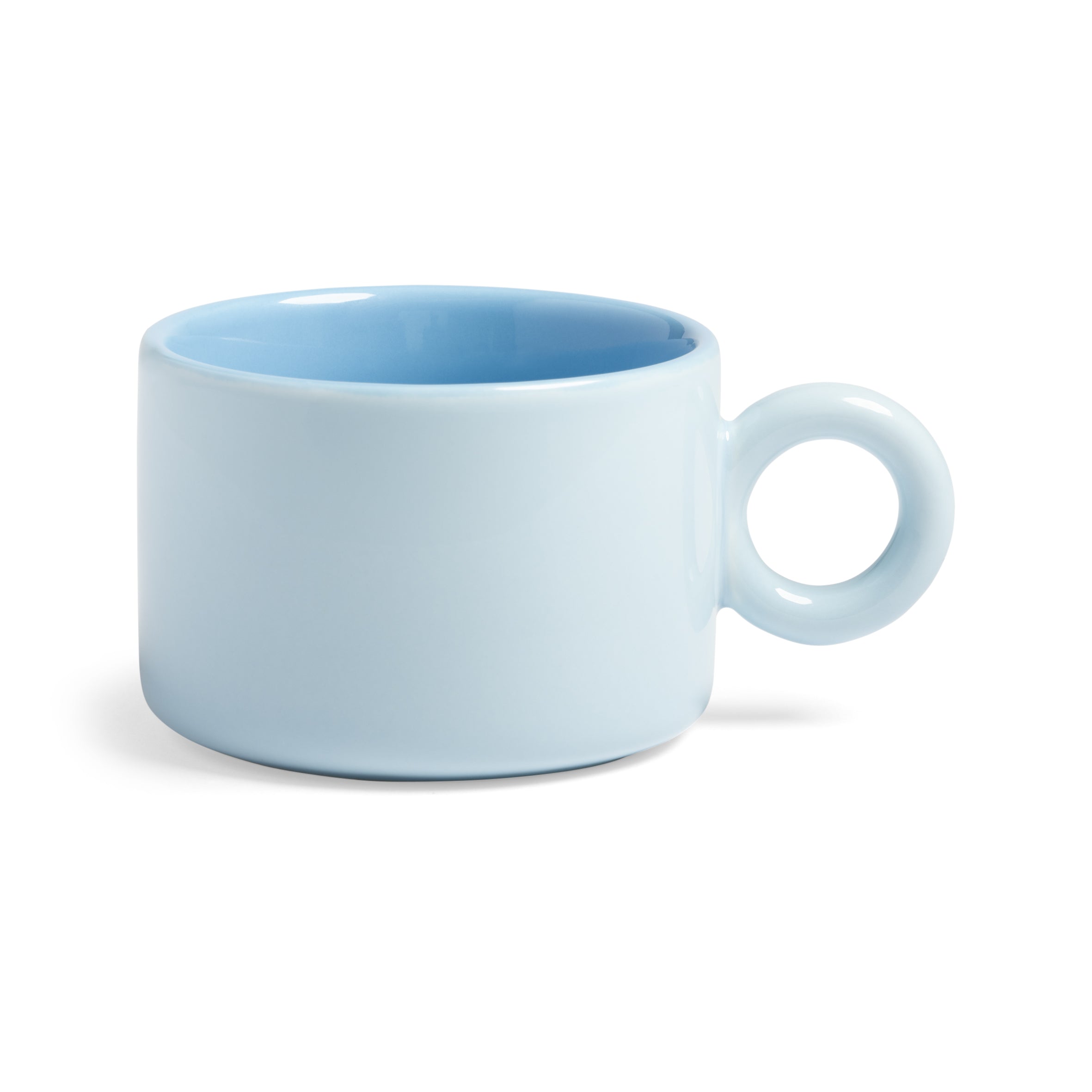 Sada šálků CHIQUITO modrá porcelán