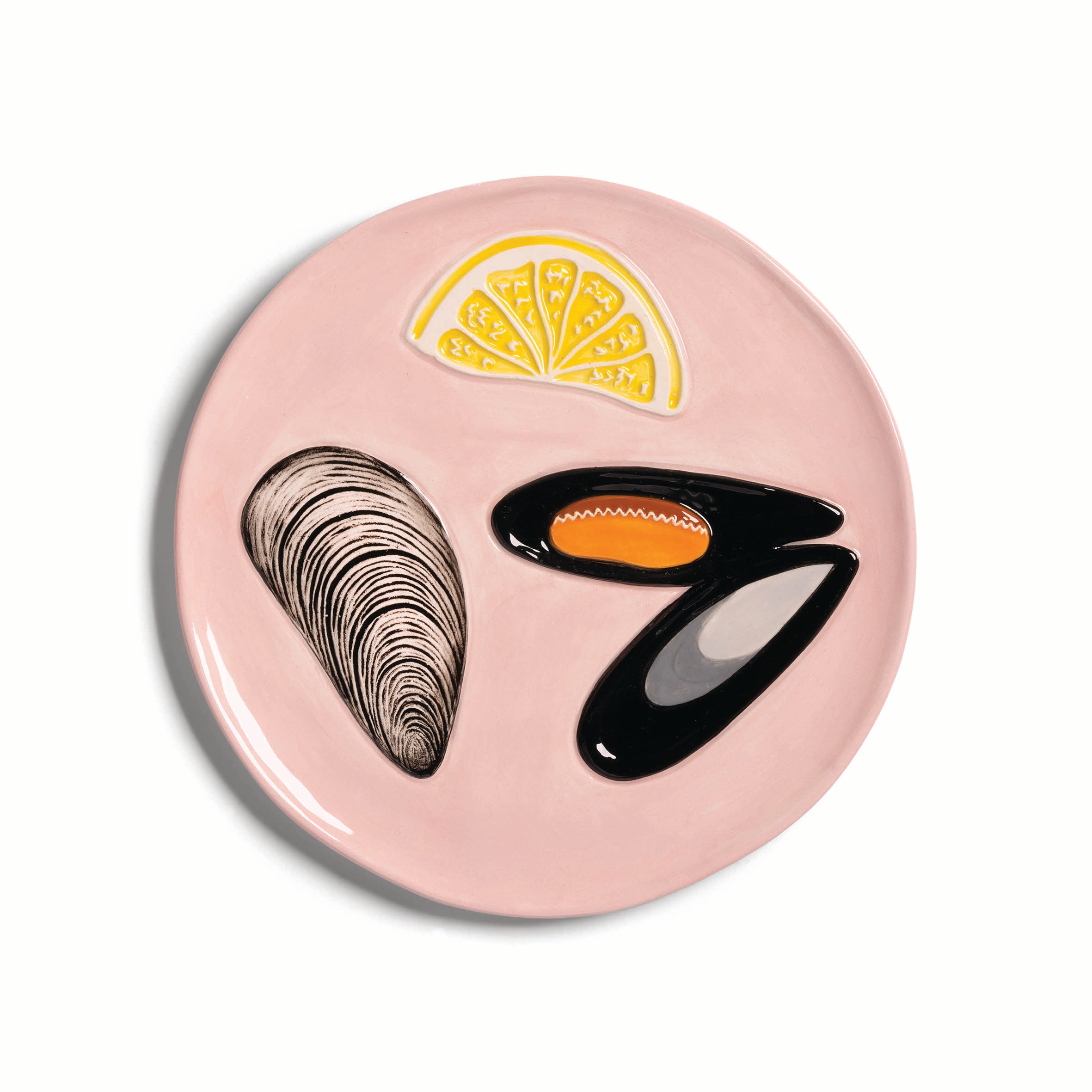 Sada dezertních talířů DE LA MER barevná