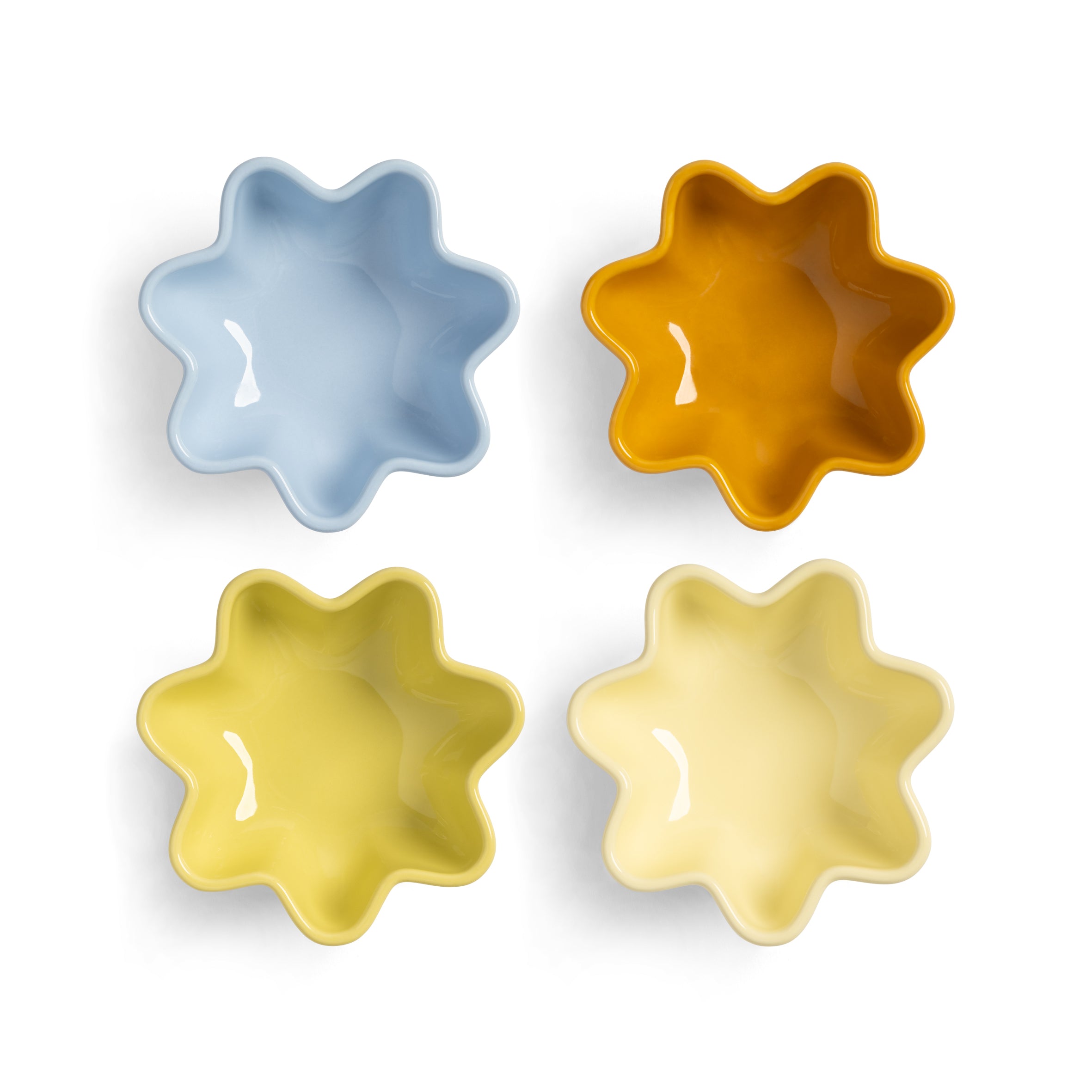 SUN set of bowls colorful porcelain