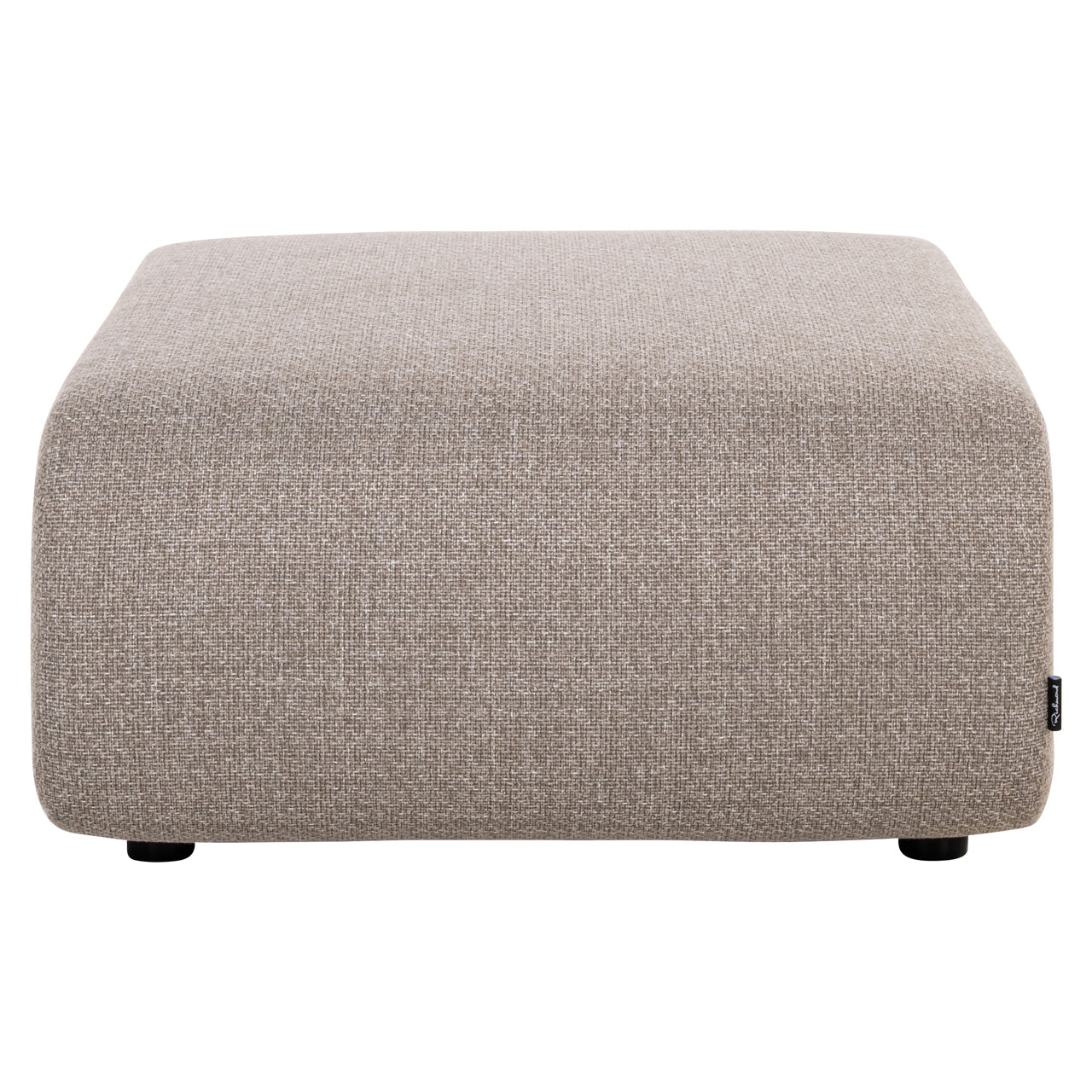 DAWSON Outdoor Pouf in Gray-Beige