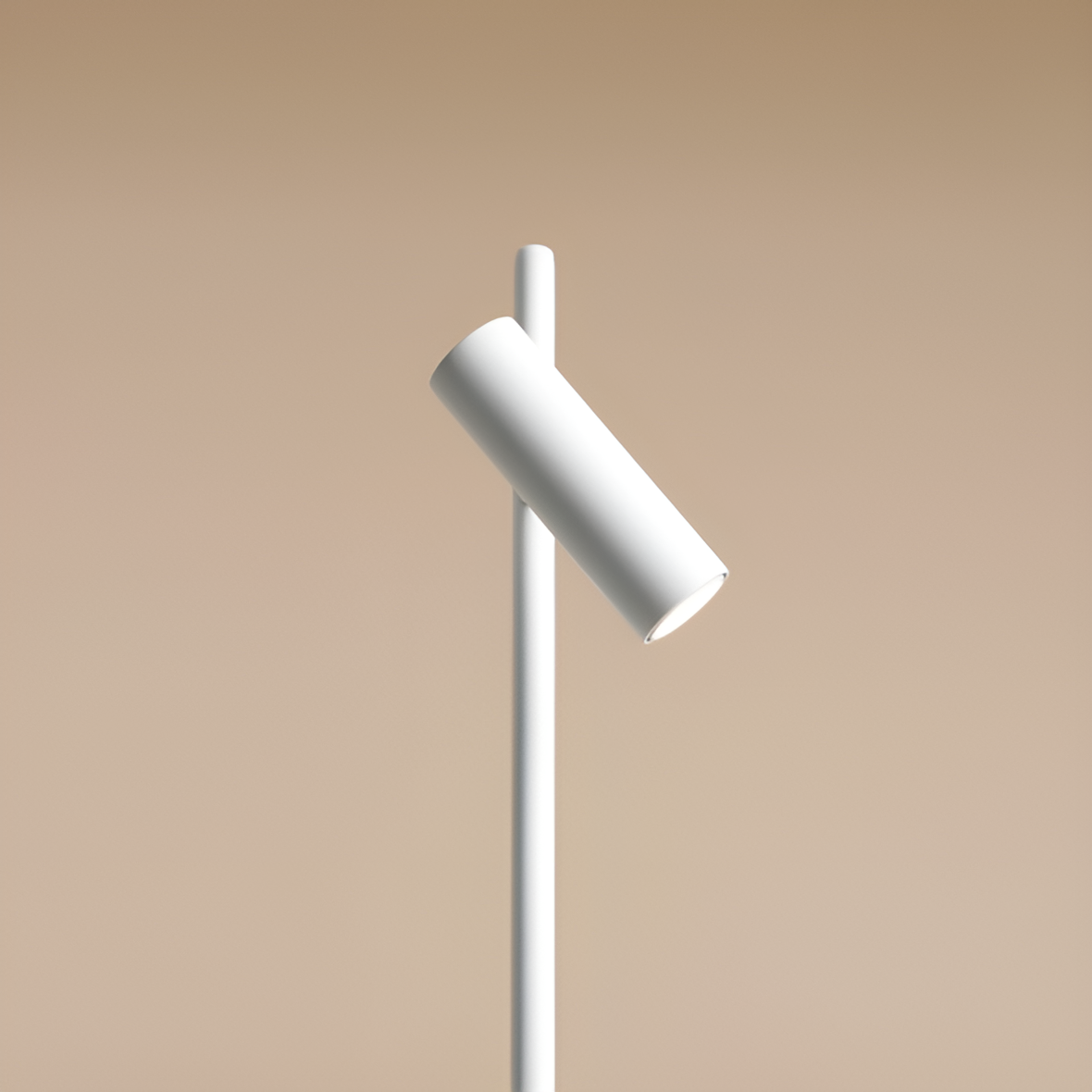 Trevo white table lamp