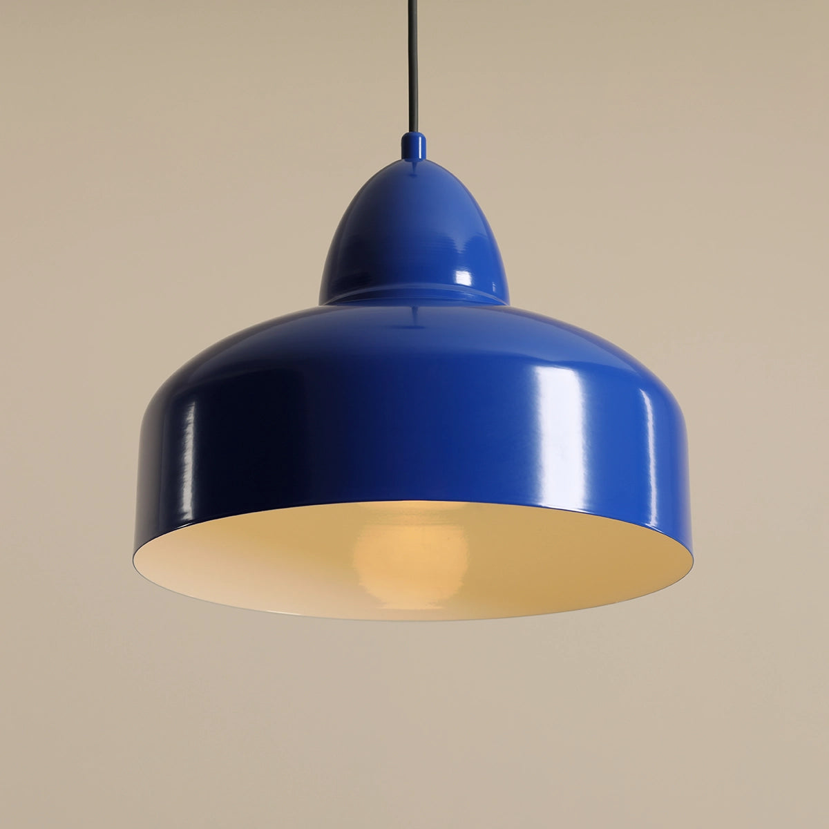 Como blue hanging lamp