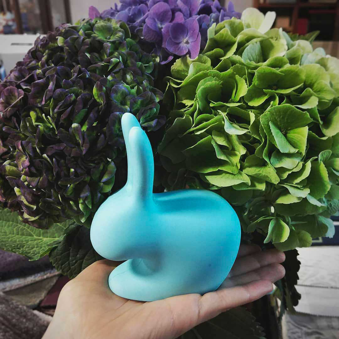 Zarážka do dveří RABBIT XS bílá