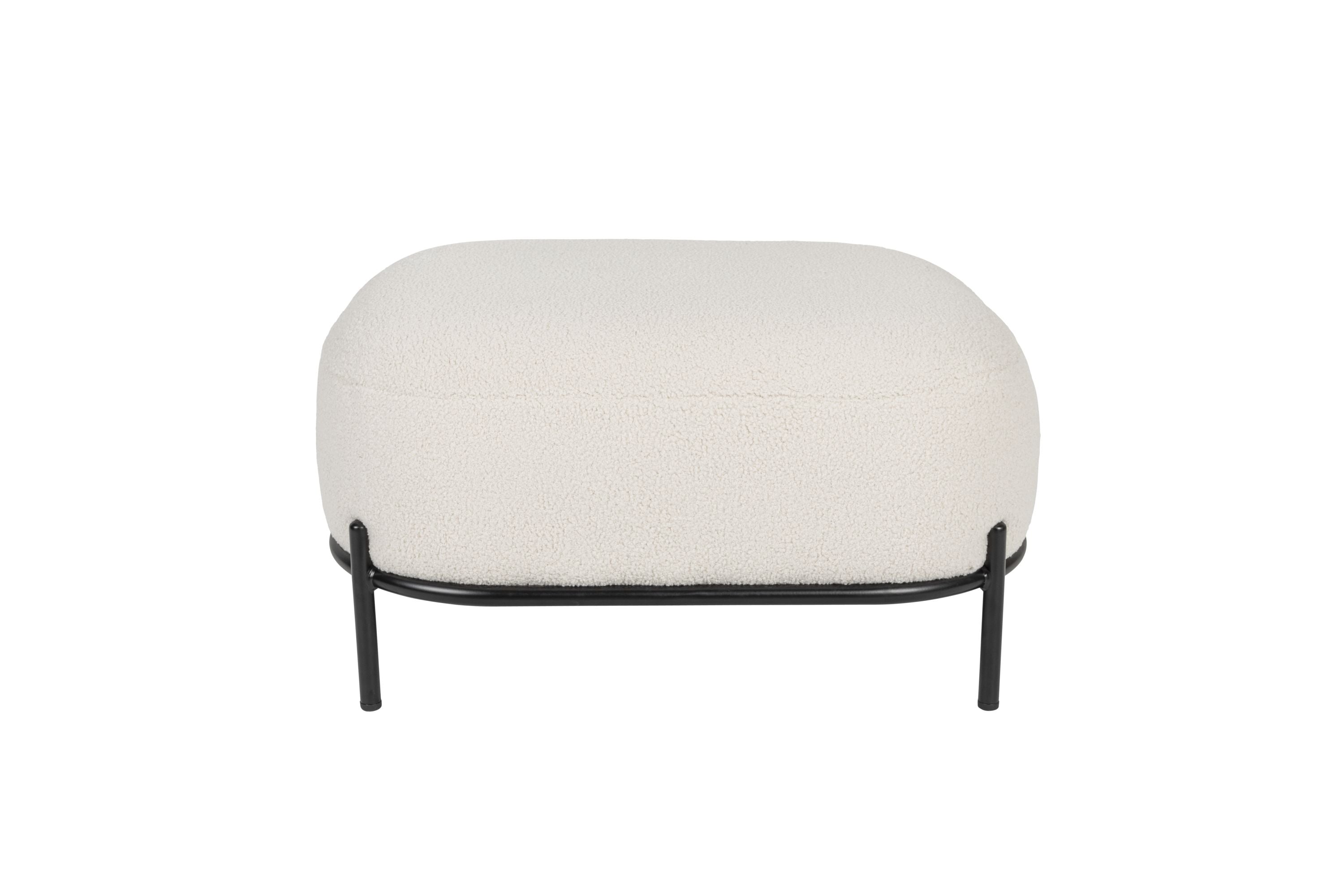 Podnožka POLLY zlomená bílá