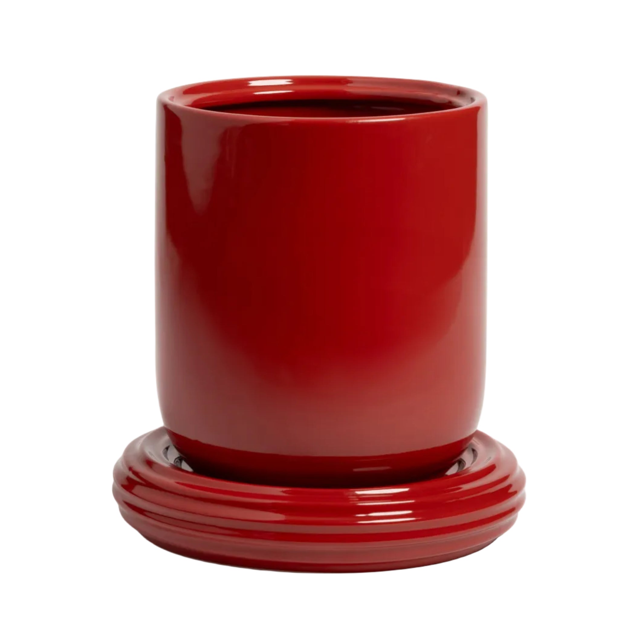 CHURROS pot in red