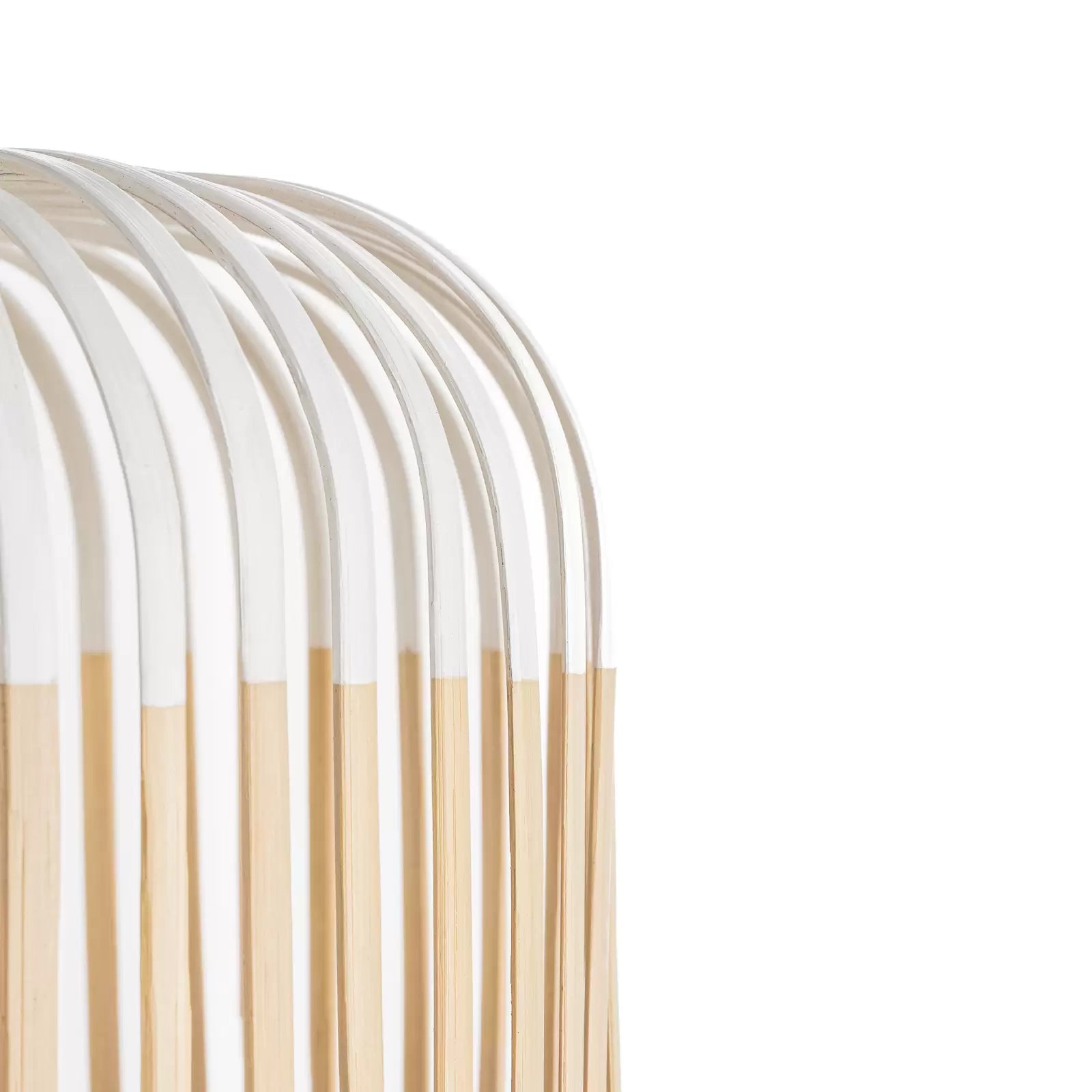 Stropní lampa BAMBOO bílá