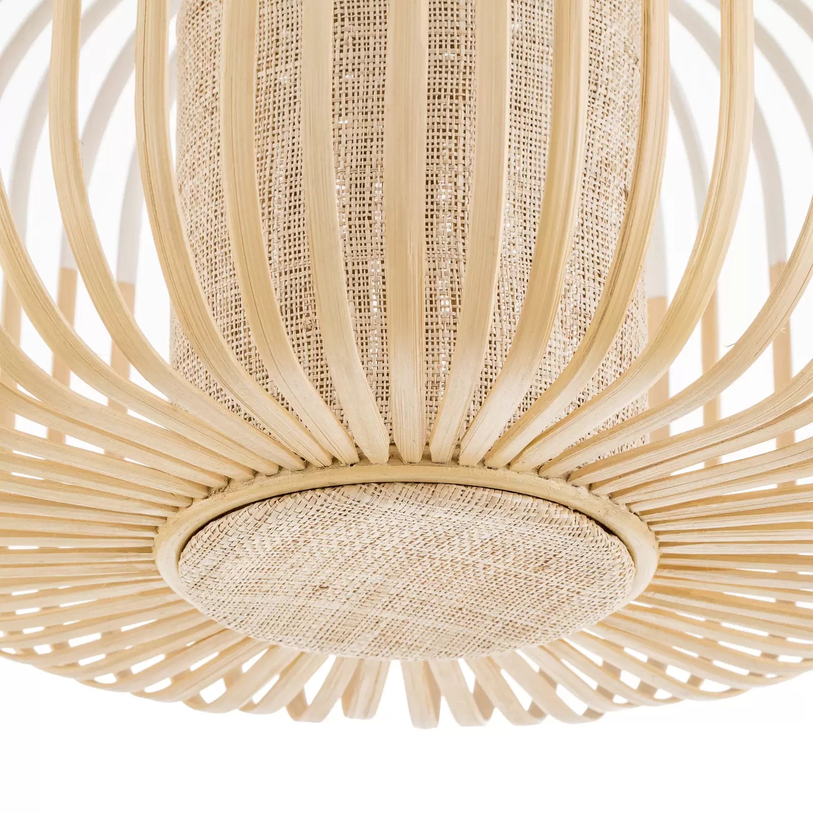 Stropní lampa BAMBOO bílá