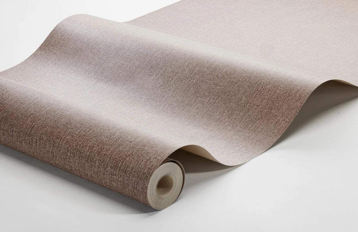 Structural wallpaper resembling canvas WEAVER’S WALL brown