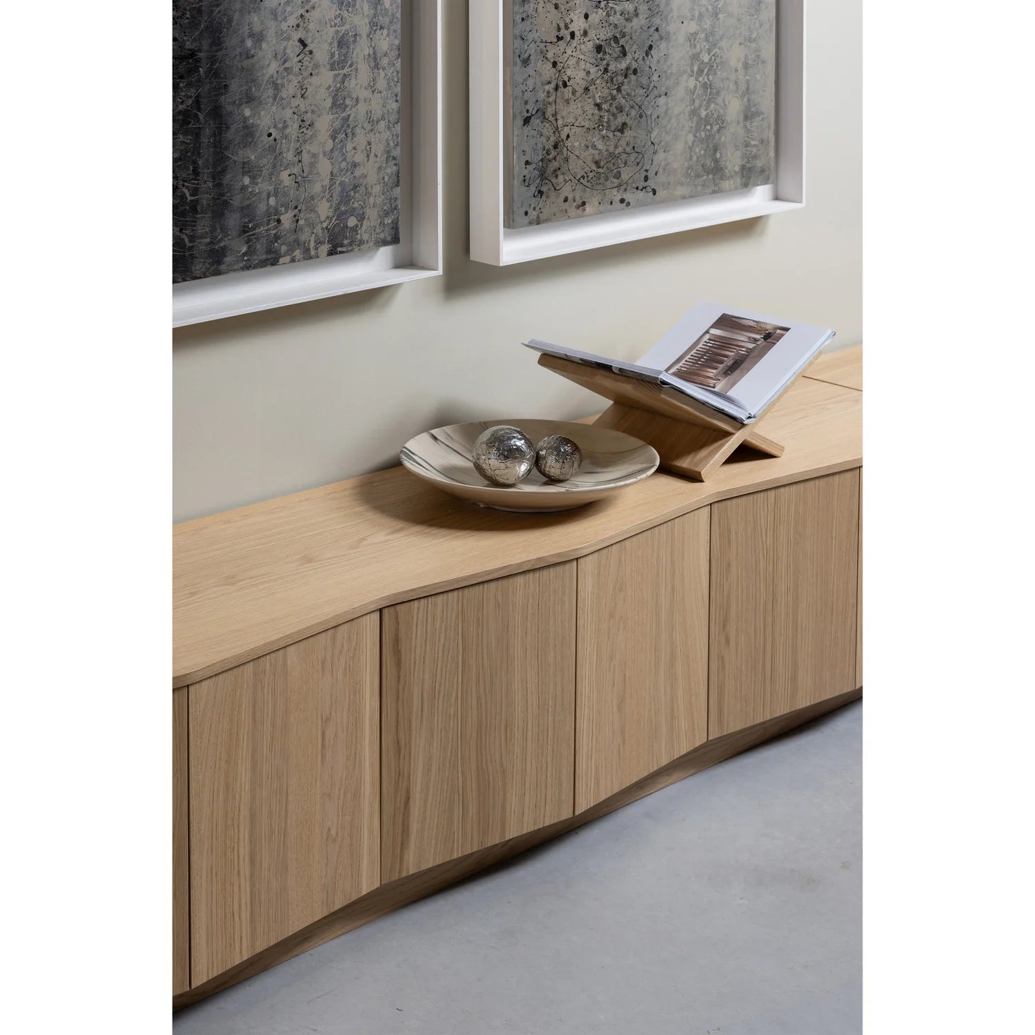 ZUMA TV cabinet oak veneer