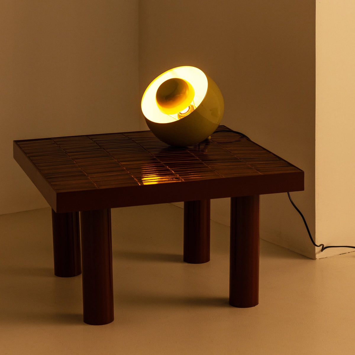 Lampa MERO wysoka jasnozielony – ujęcie 3