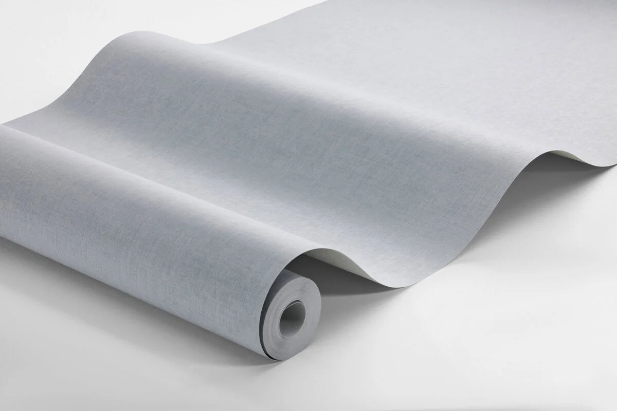 Structural paper non-woven wallpaper VEGA light blue