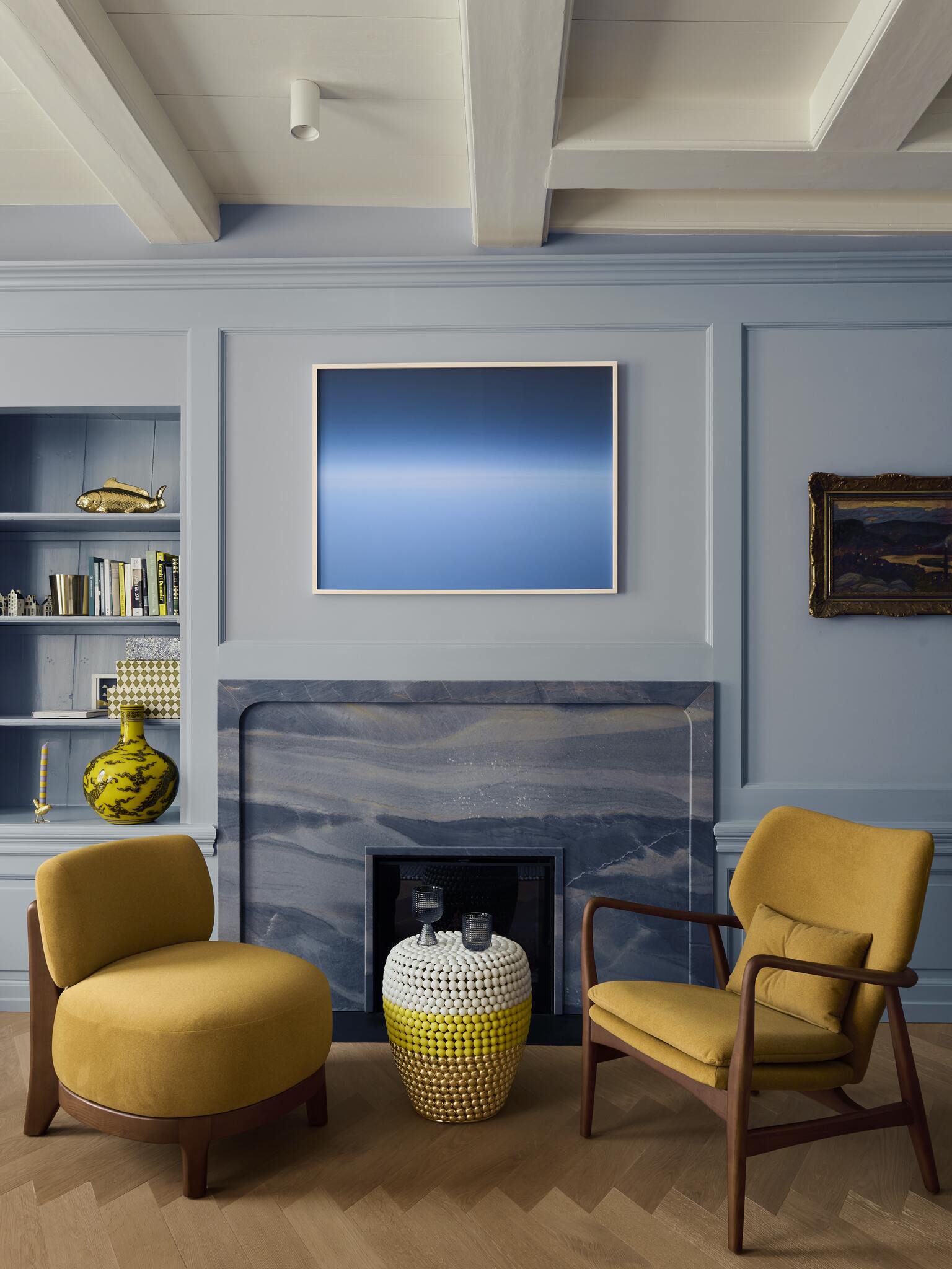 Sada svícnů HEJN PTÁKŮ zlatá