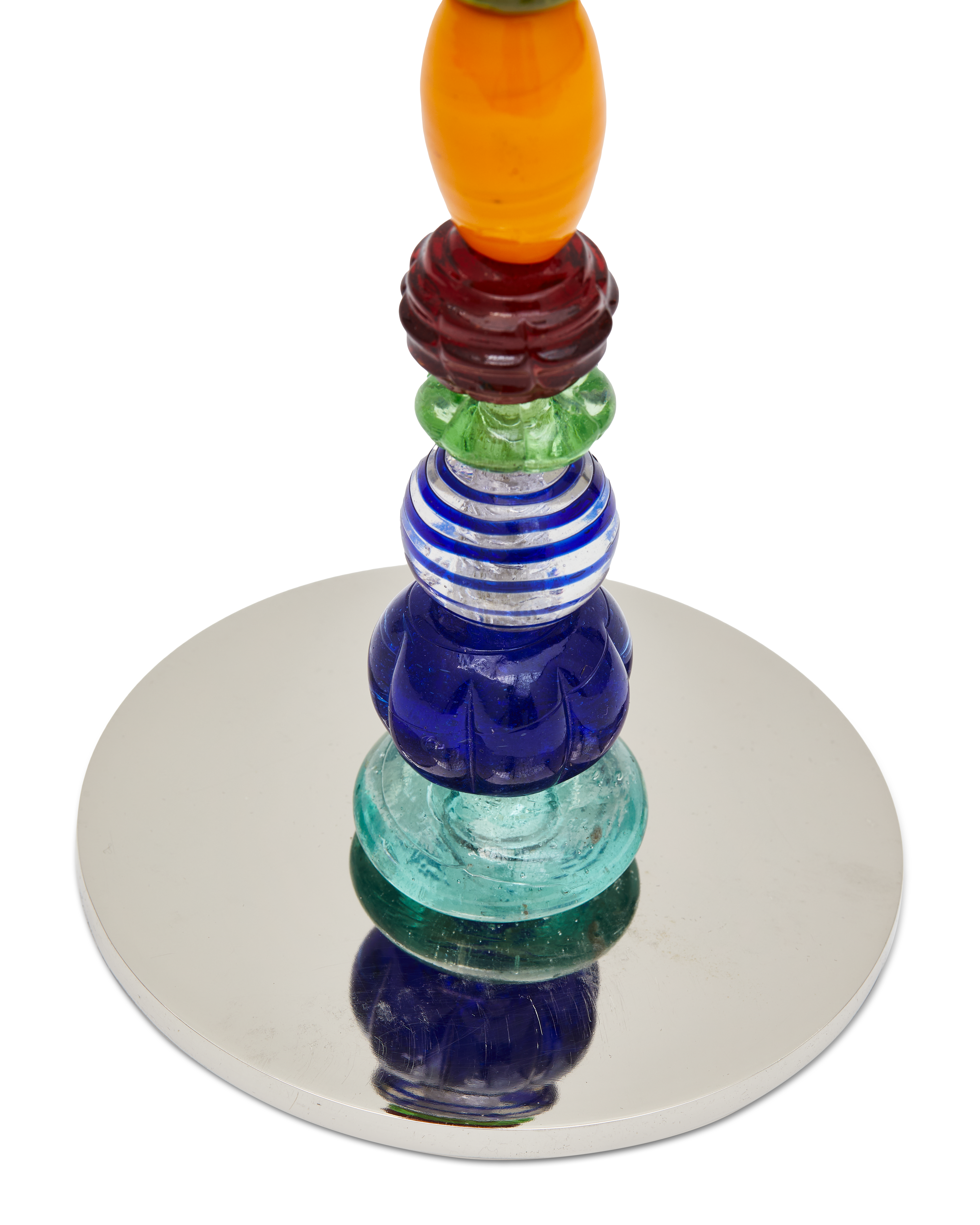 Jednoduchý svícen BEADS barevný