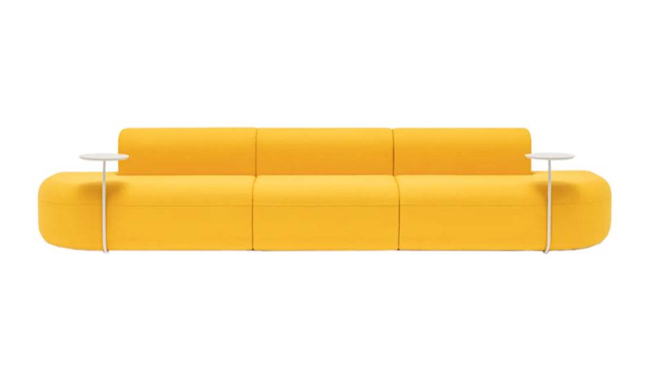 Sofa 3-modułowa prosta ARTIKO tapicerowana – .mdd