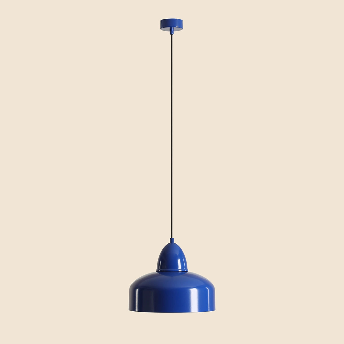 Como blue hanging lamp