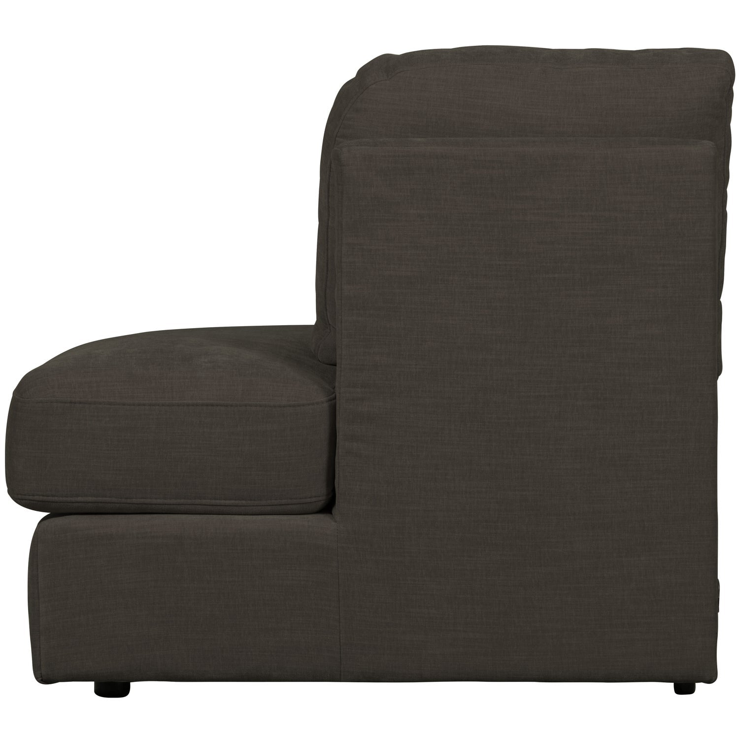 Sofa FAMILY - open right-side module in anthracite