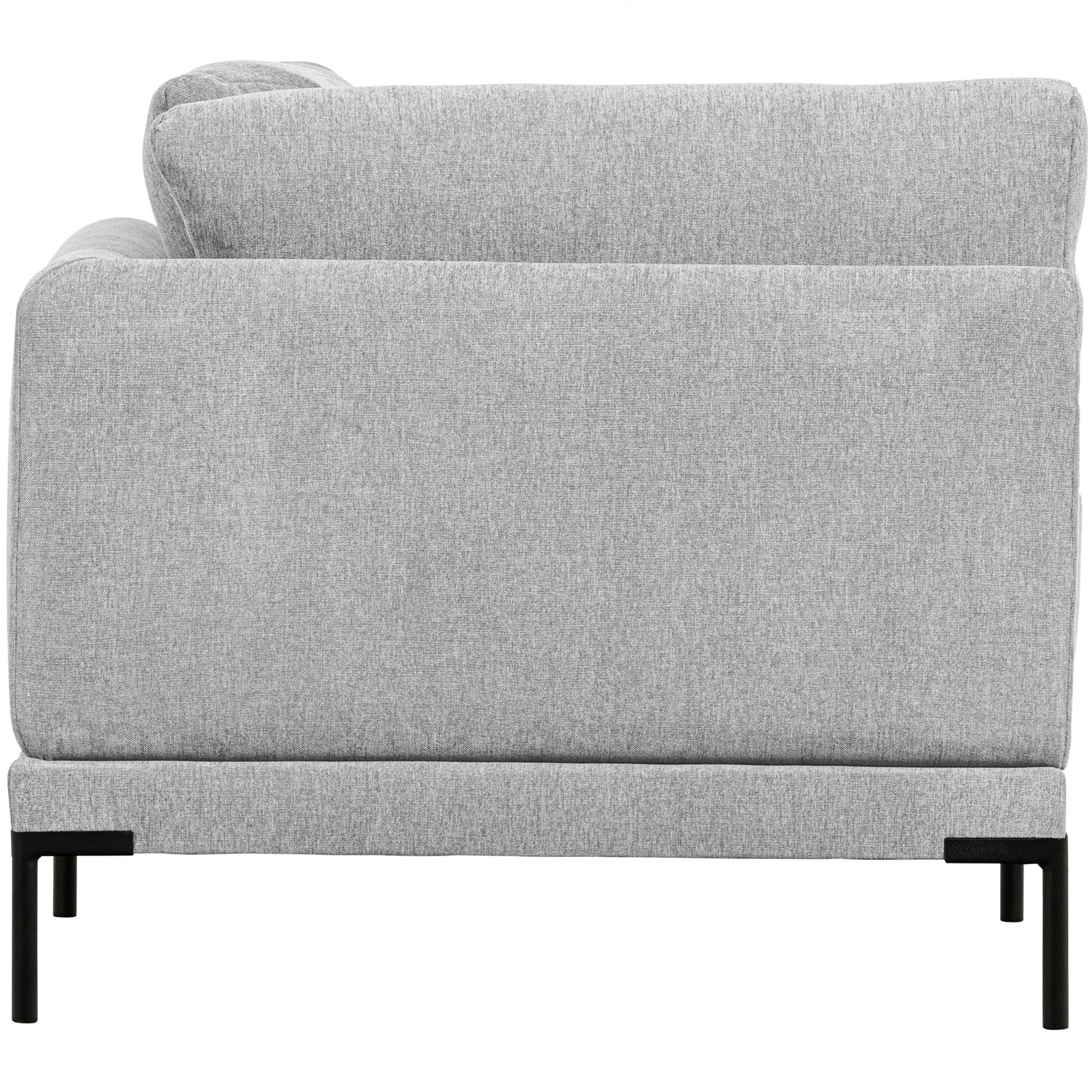 Sofa COUPLE - modulární rohová jasnosivá