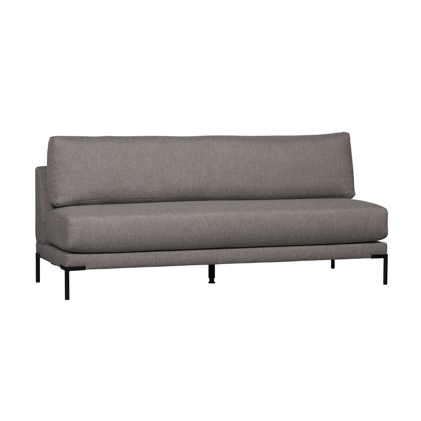 Sofa COUPLE DINING BENCH - střední modul šedý