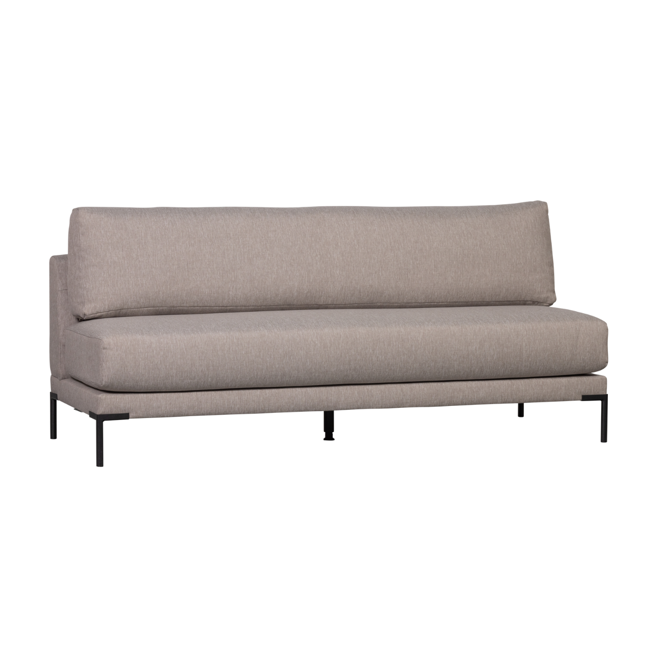 Sofa COUPLE DINING BENCH - střední modul taupe
