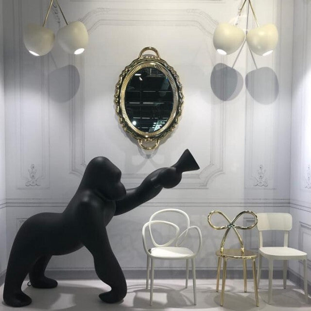 PLATEAU gold mirror