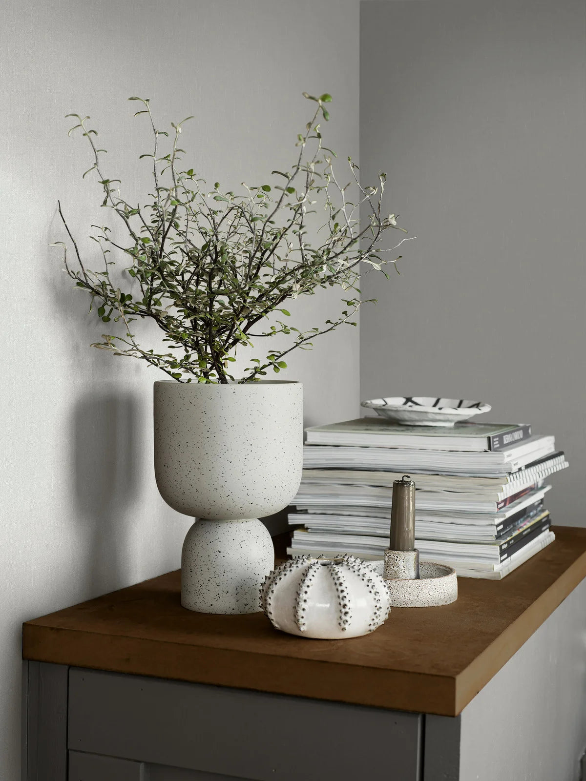 Structural wallpaper imitating linen - Swedish Grey