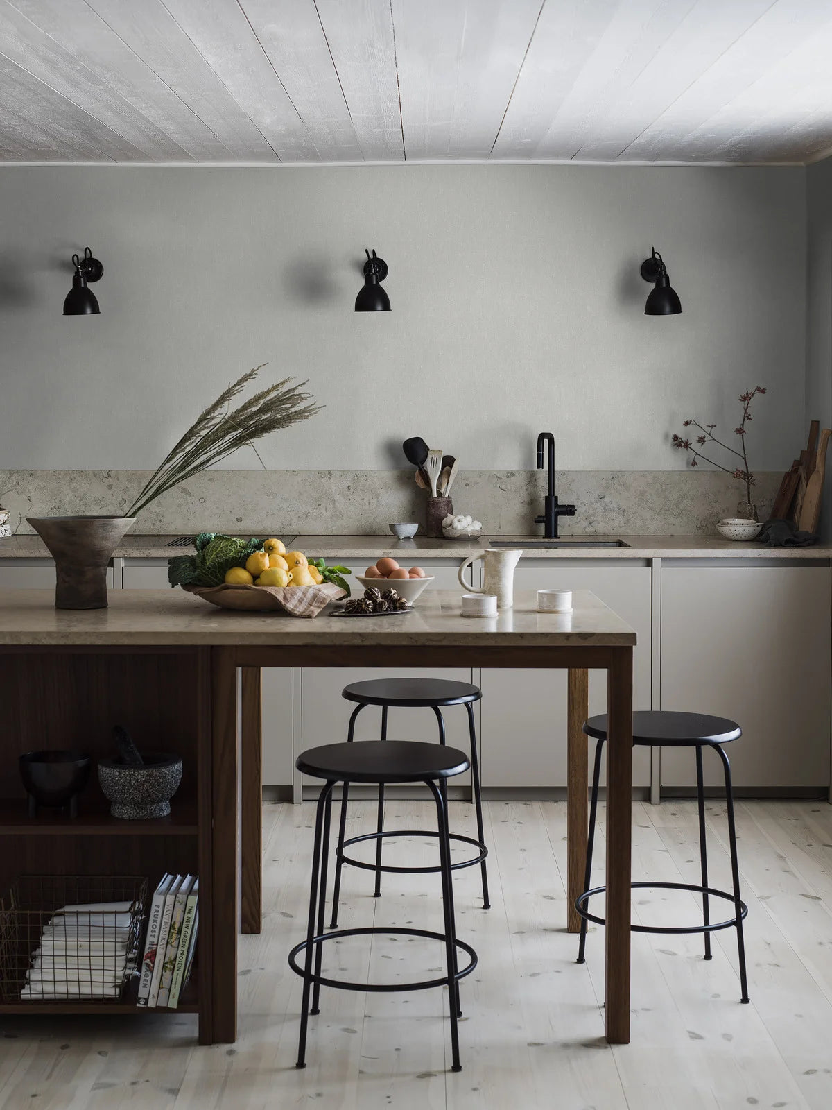 Structural wallpaper imitating linen - Dove Grey