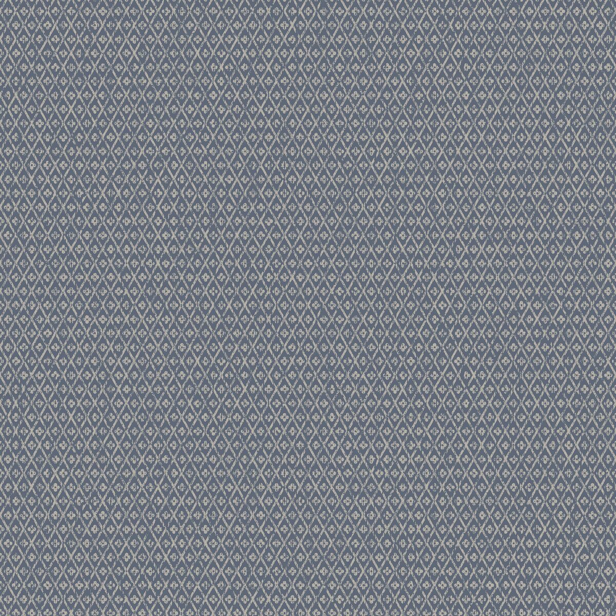 WILLOWHERB geometric pattern wallpaper in navy blue
