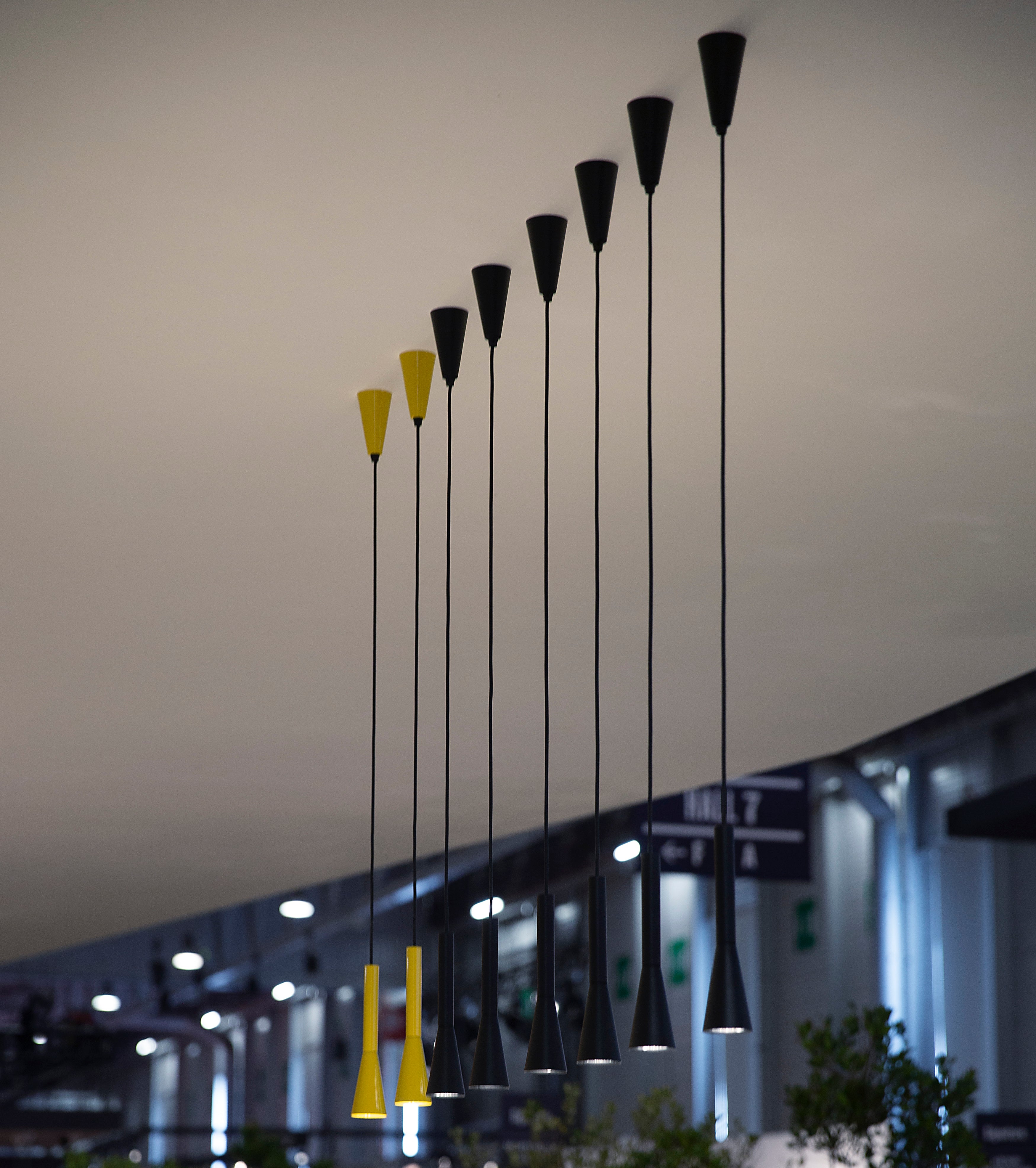 Lampa visící COLIBRÌ černá