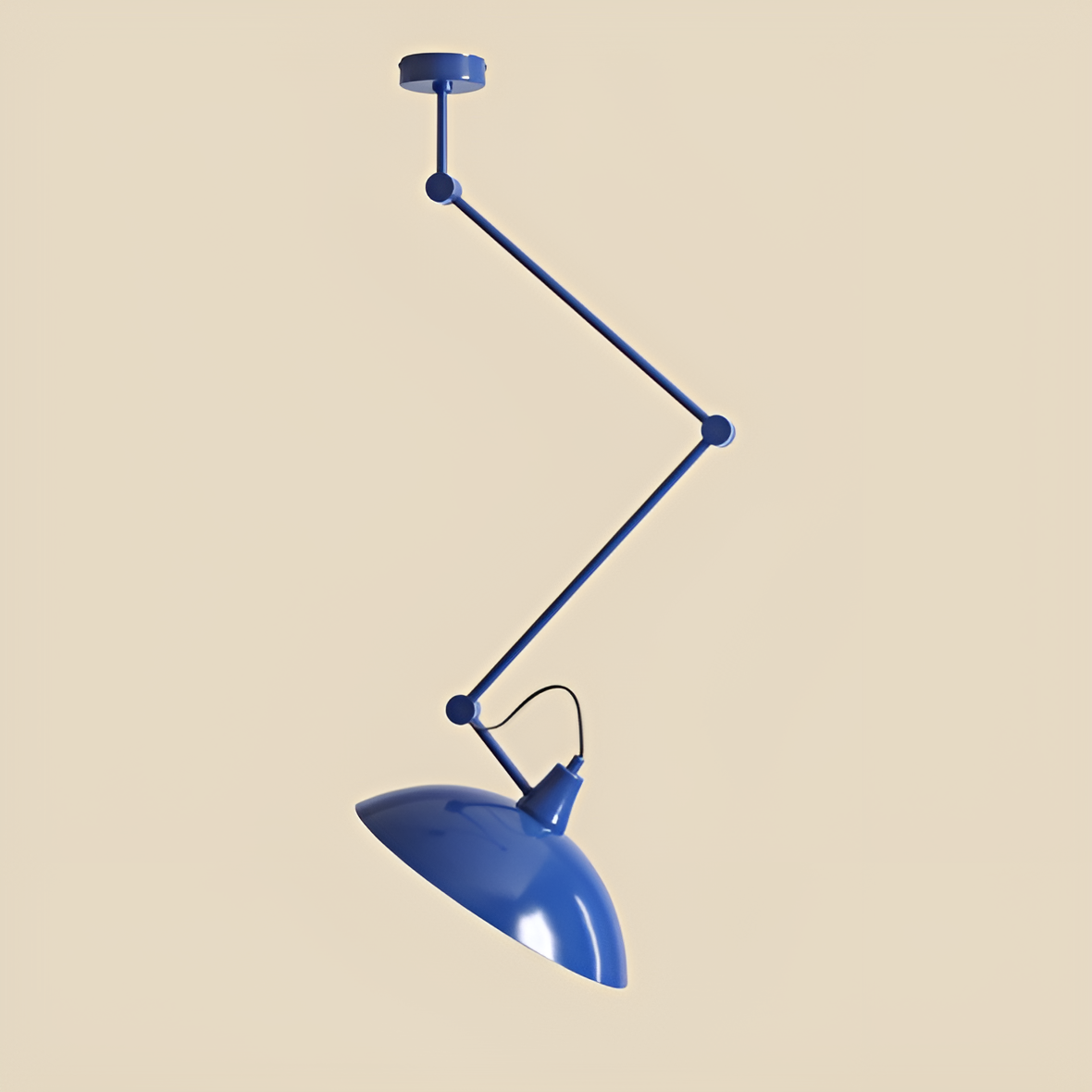 Adjustable ceiling lamp MELOS blue