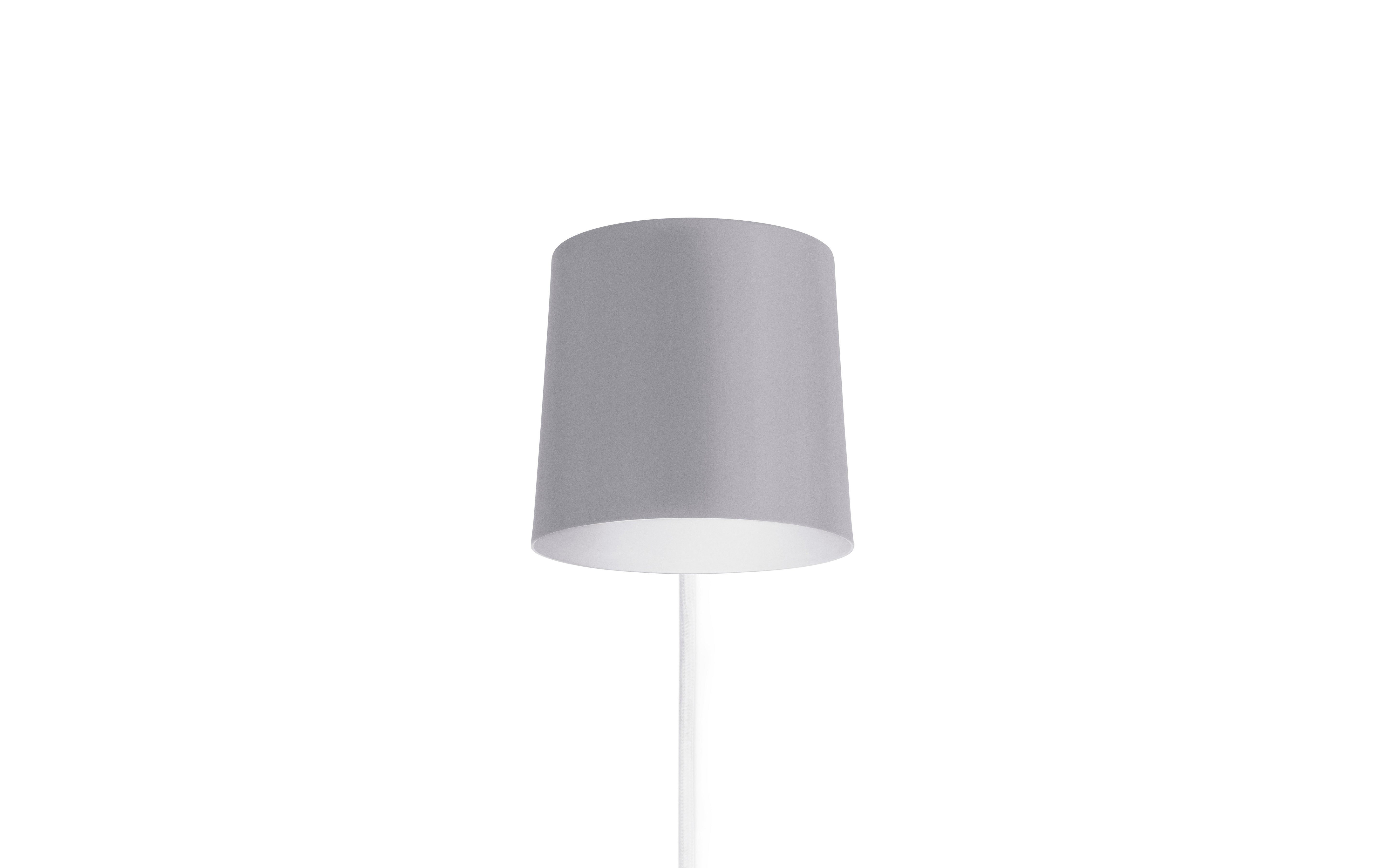 Nástěnná lampa RISE šedá
