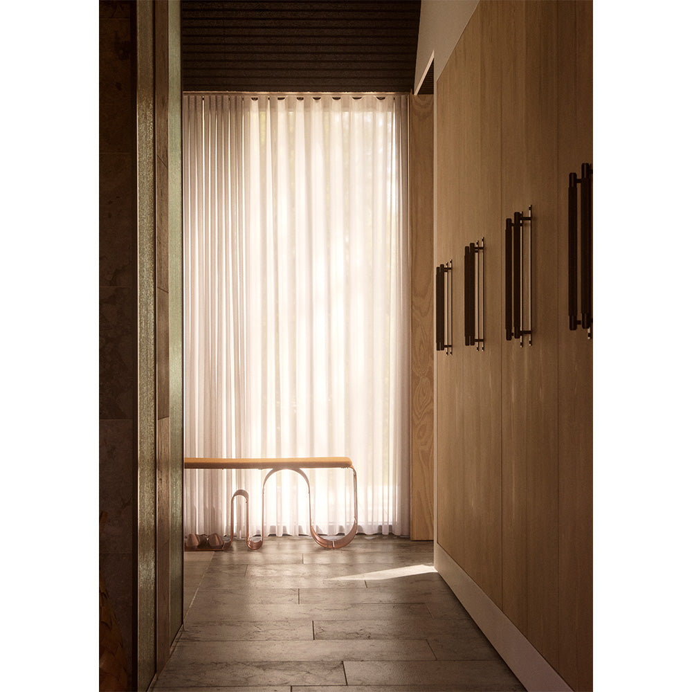 CURVA Bench Brown