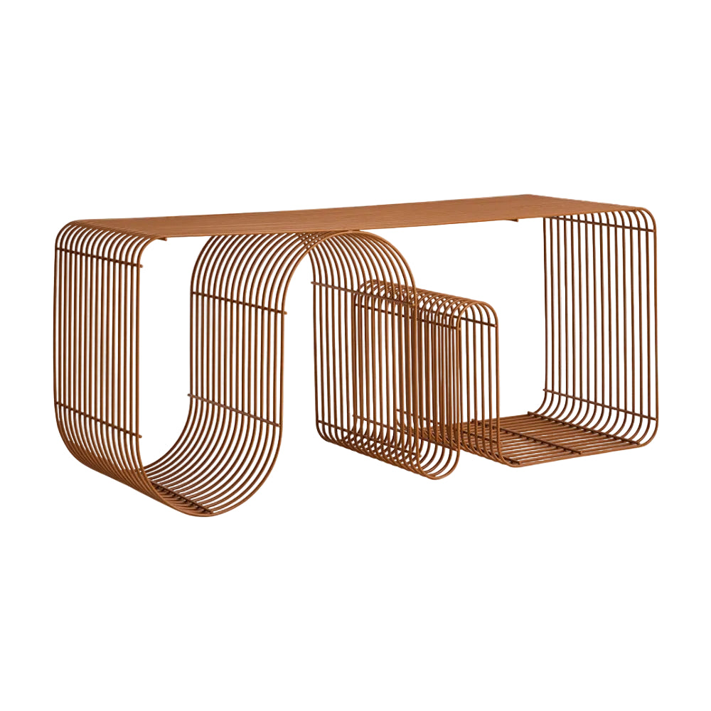 CURVA Bench Brown