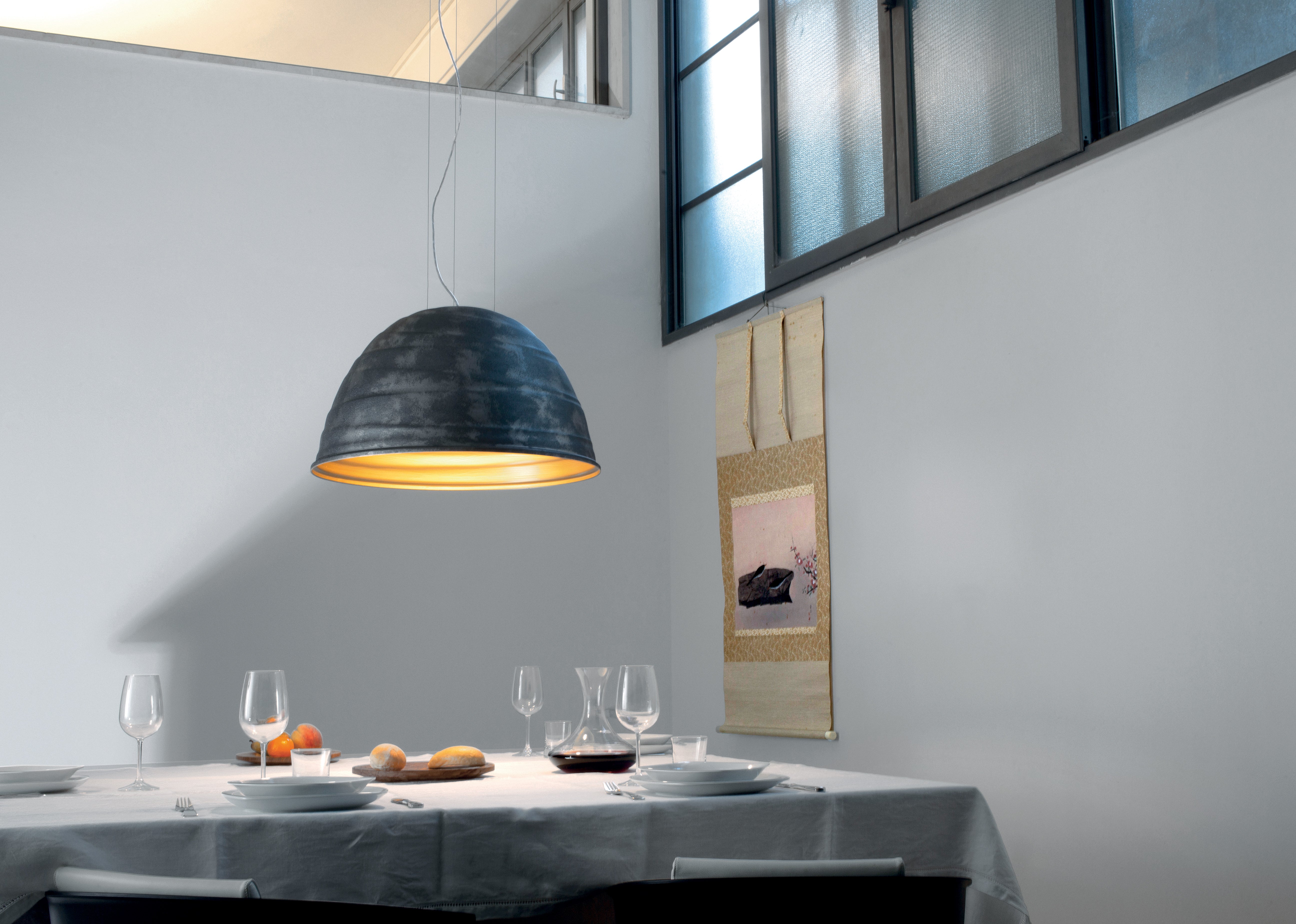 Lampa visící BABELE metalická